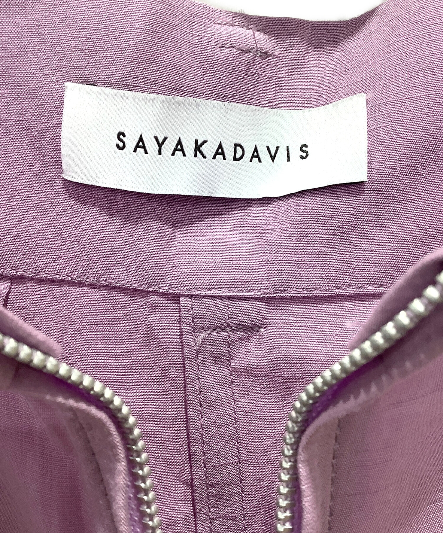 中古・古着通販】SAYAKA DAVIS (サヤカ デイヴィス) フロントジップフレアスカート パープル サイズ:2｜ブランド・古着通販  トレファク公式【TREFAC FASHION】スマホサイト