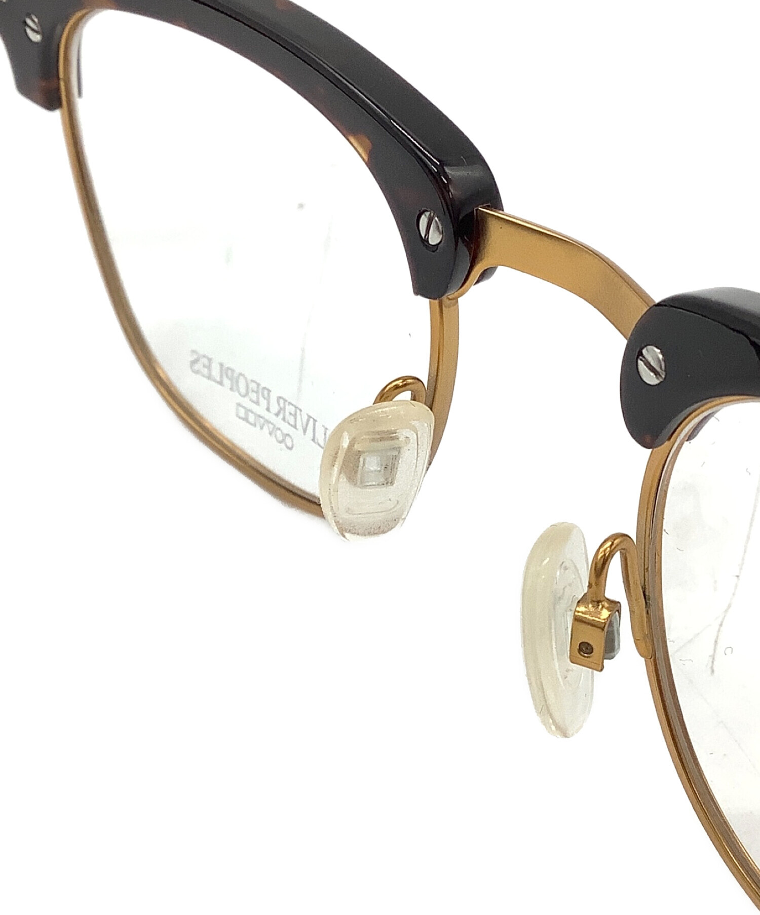 OLIVER PEOPLES (オリバーピープルズ) 伊達眼鏡 ブラウン