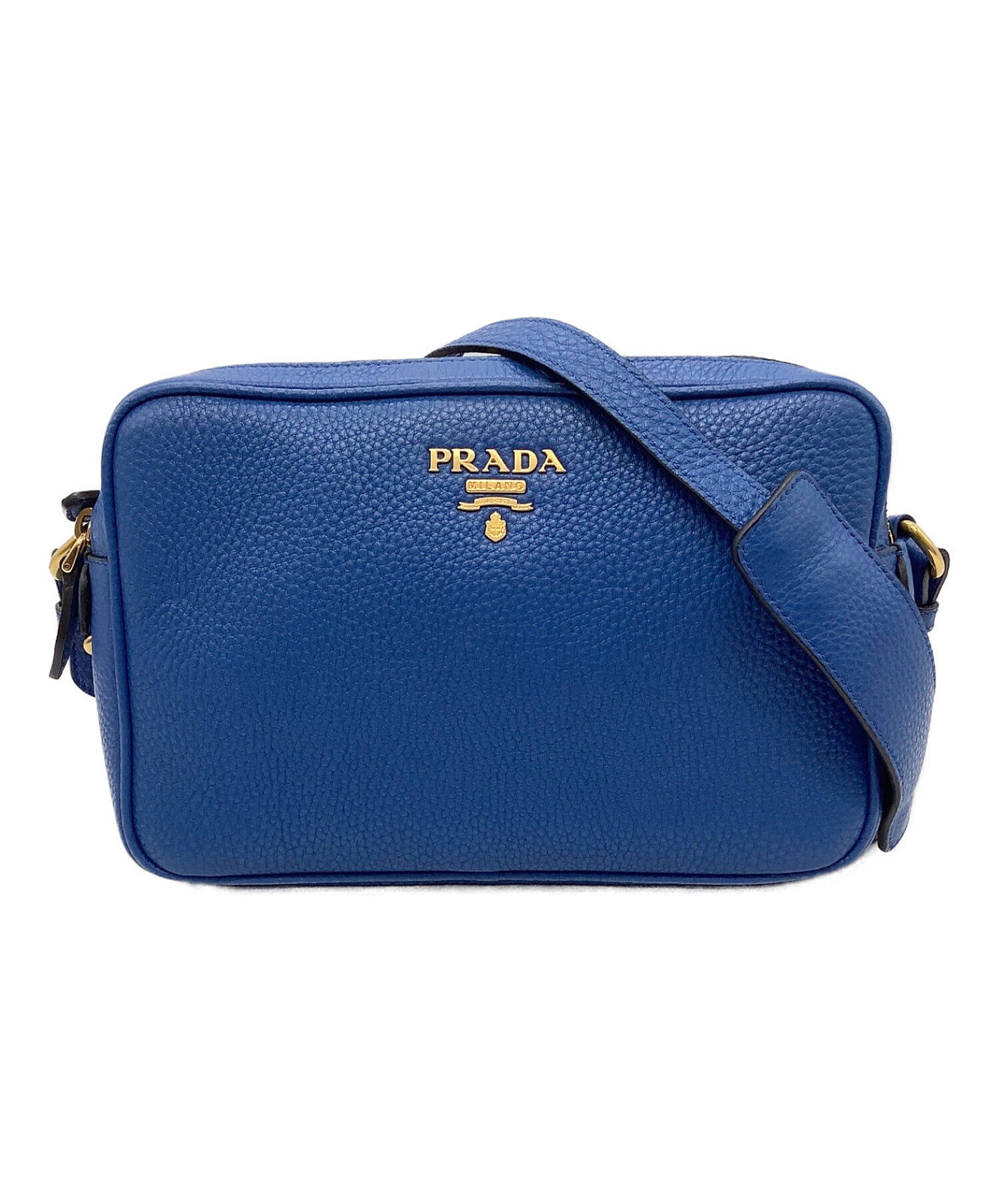 中古・古着通販】PRADA (プラダ) ショルダーバッグ ブルー｜ブランド