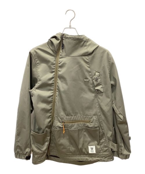 中古・古着通販】grn (ジーアールエヌ) HIASOBI CAMPER JACKET グレー