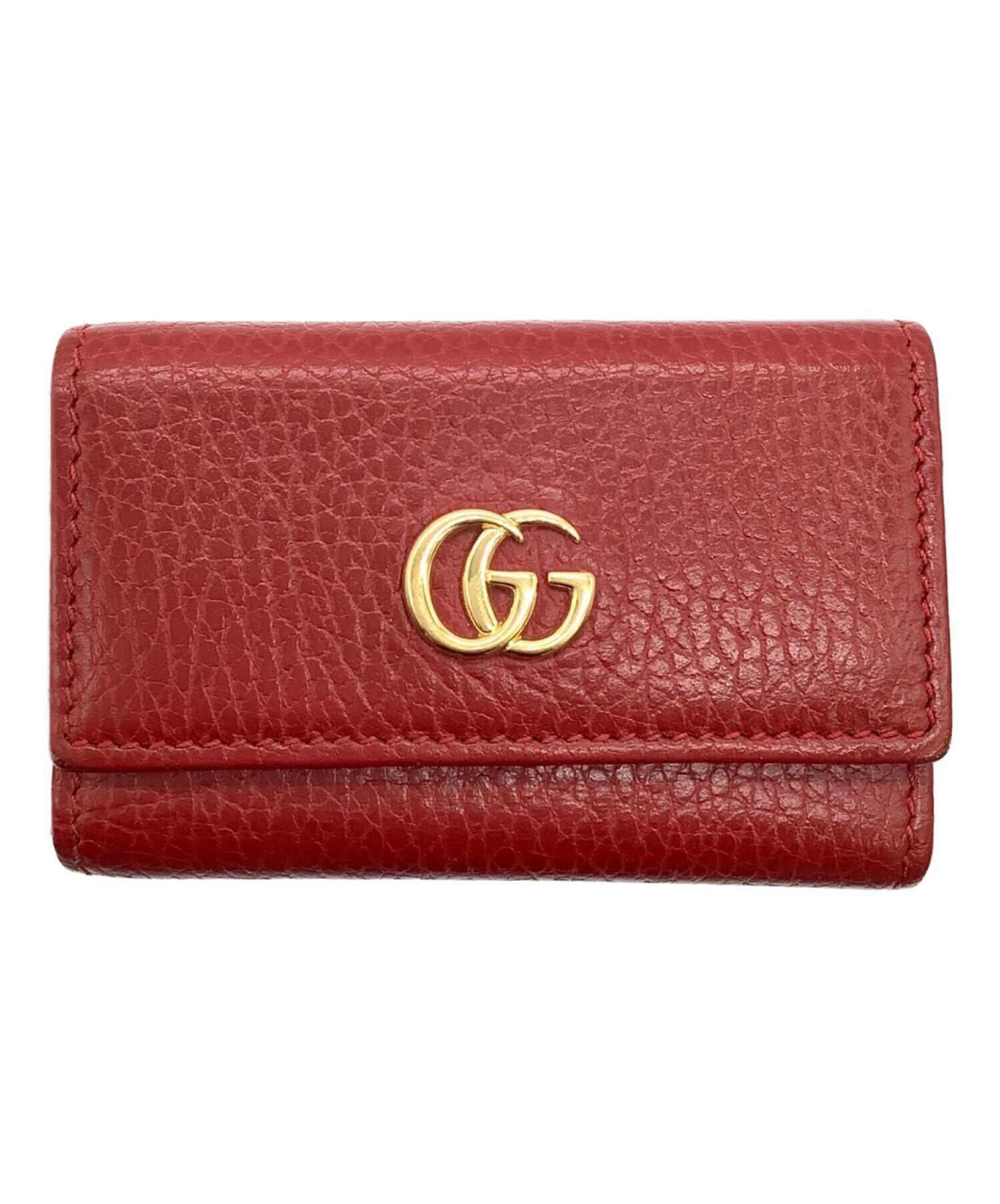 中古・古着通販】GUCCI (グッチ) キーケース レッド｜ブランド・古着