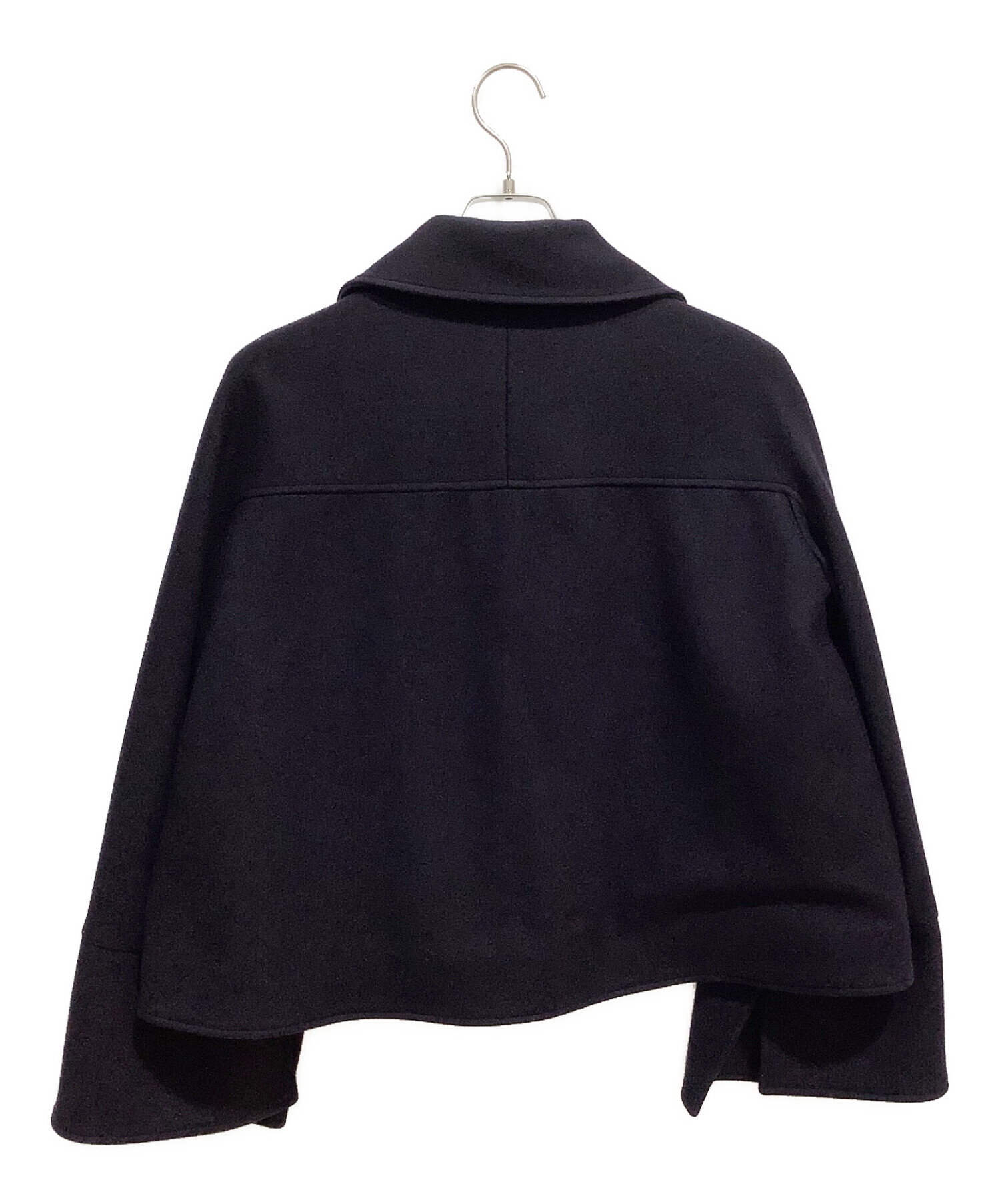 JIL SANDER NAVY (ジルサンダー ネイビー) メルトンショートジャケット ネイビー サイズ:36