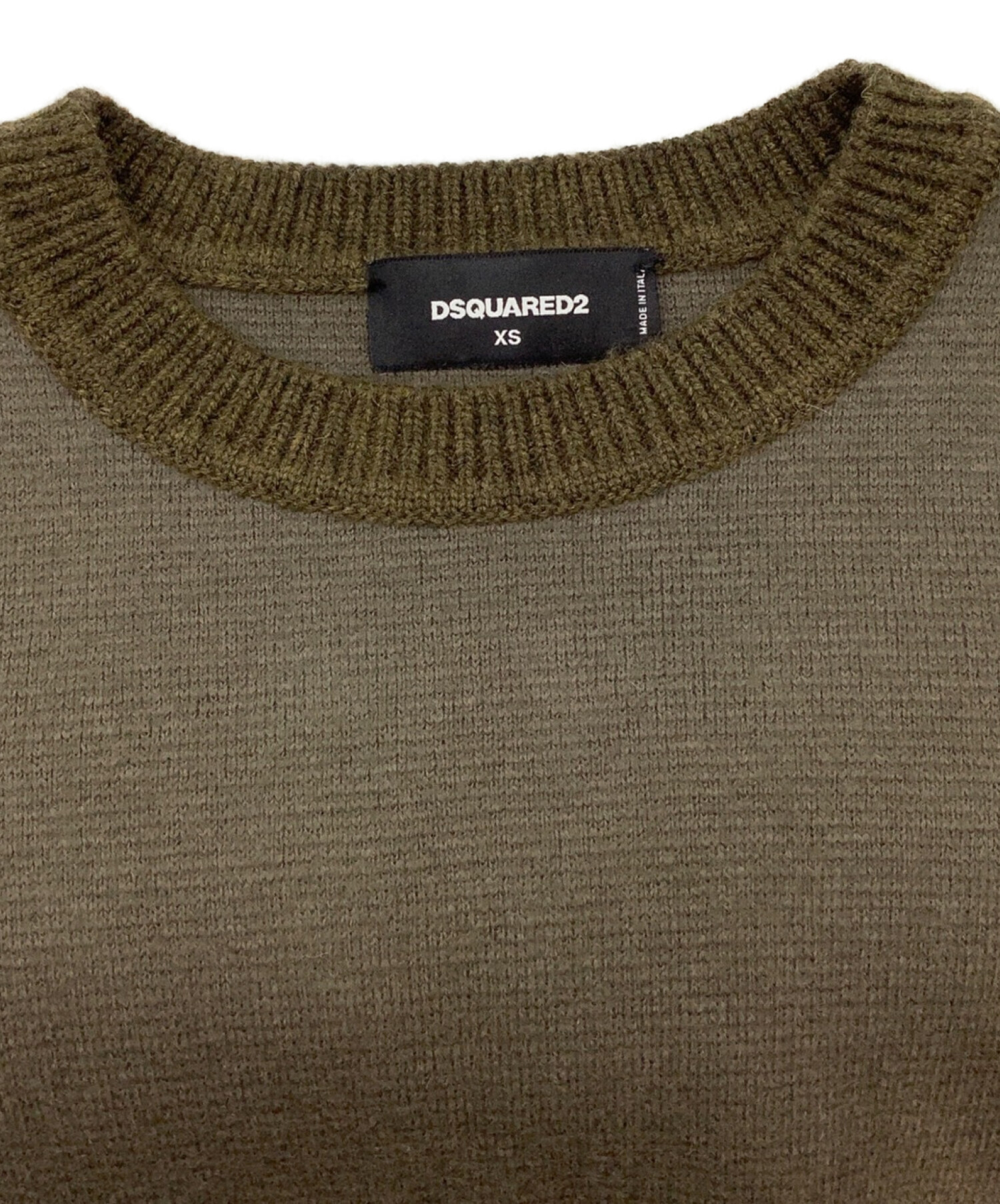 中古・古着通販】DSQUARED2 (ディースクエアード) ニット グレー