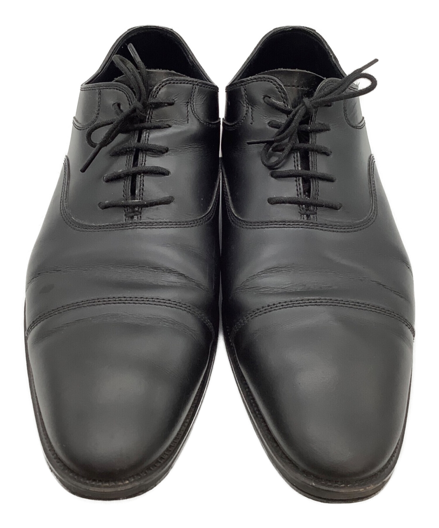 未使用】BURBERRYバーバリー革靴・ストレートチップ - ドレス/ビジネス