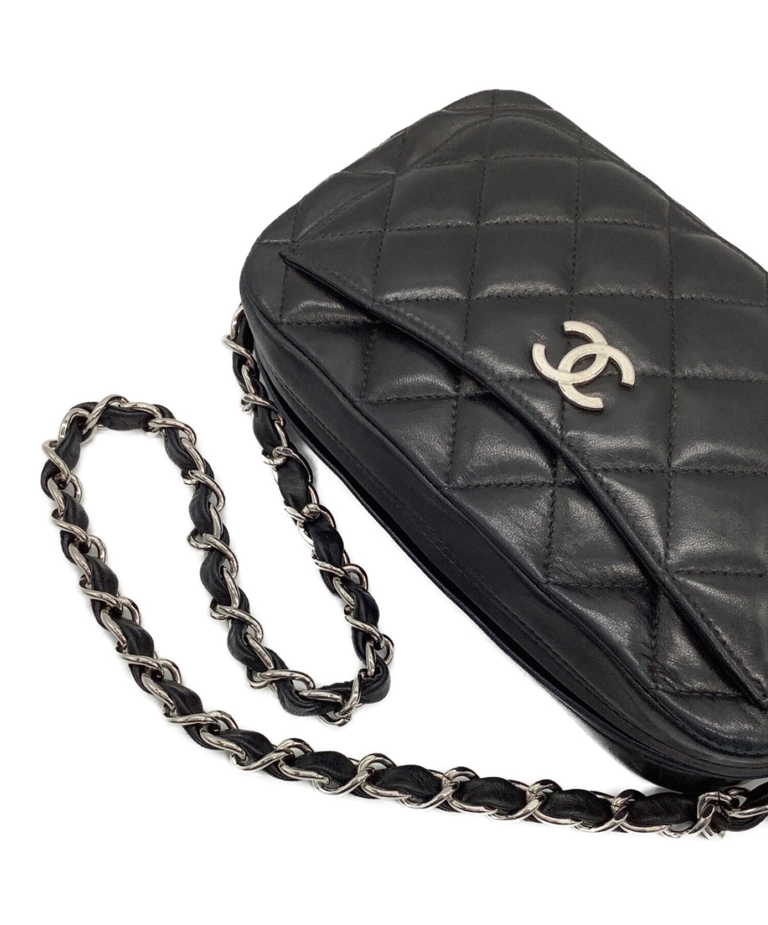 中古・古着通販】CHANEL (シャネル) チェーンショルダーショルダー 