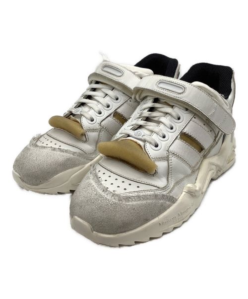 【中古・古着通販】Maison Margiela (メゾンマルジェラ) ロートップレトロフィットスニーカー ホワイト サイズ:40｜ブランド・古着通販  トレファク公式【TREFAC FASHION】スマホサイト