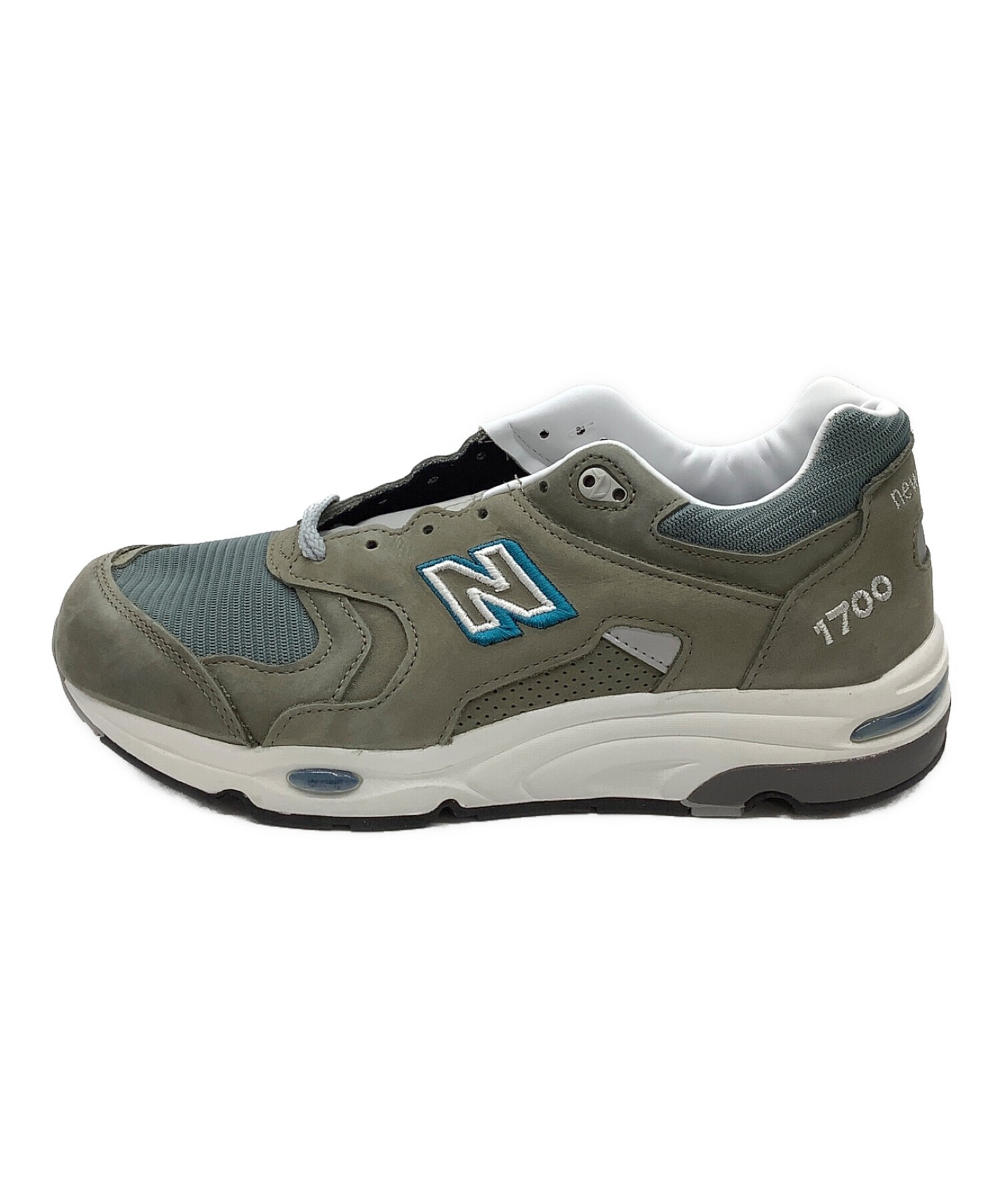 NEW BALANCE (ニューバランス) ローカットスニーカー グレー サイズ:27.5