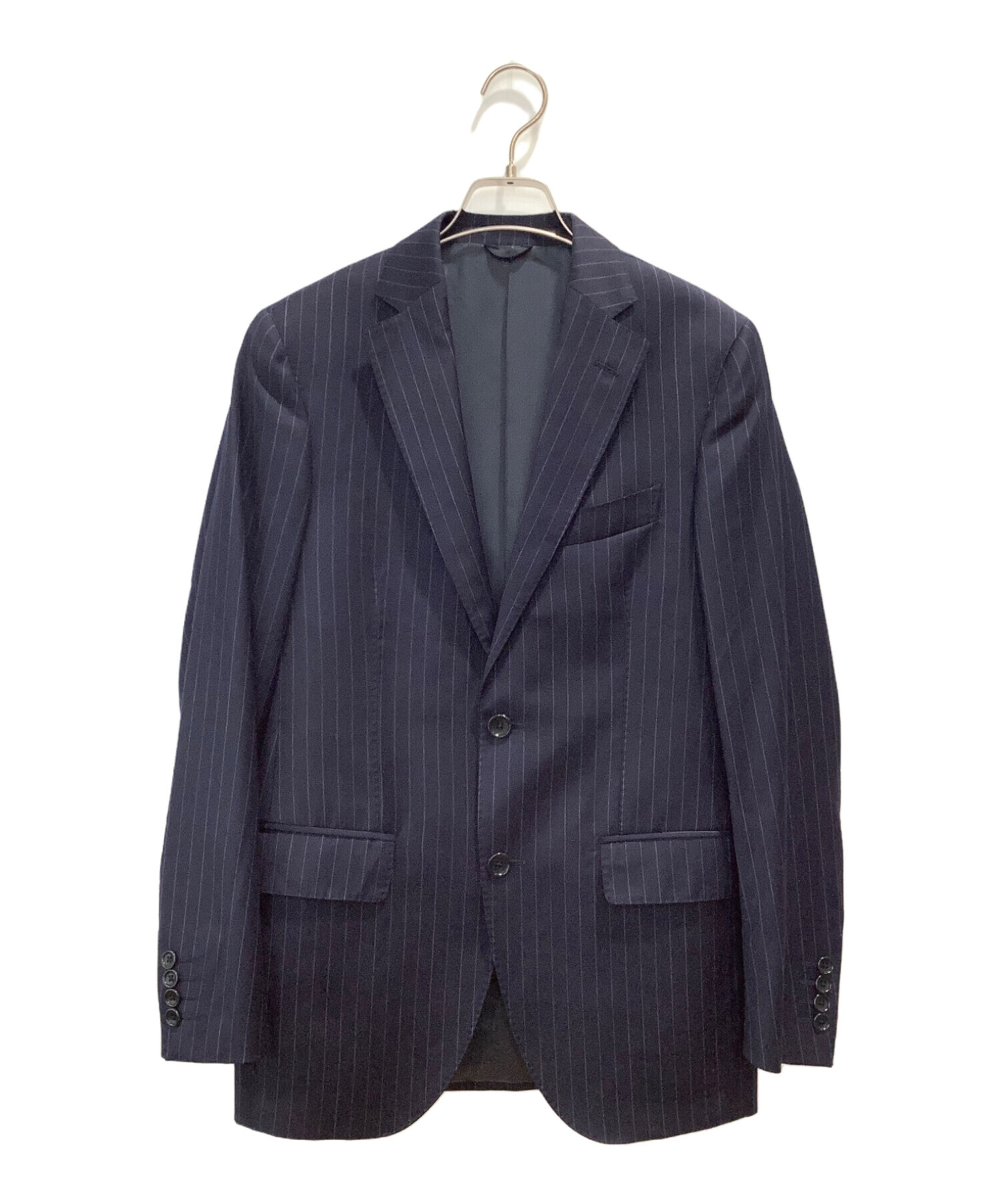 中古・古着通販】BARNEYS NEWYORK (バーニーズ・ニューヨーク) SARTORIA LATORRE (サルトリア ラットーレ) 2B  テーラードジャケット ネイビー サイズ:44｜ブランド・古着通販 トレファク公式【TREFAC FASHION】スマホサイト