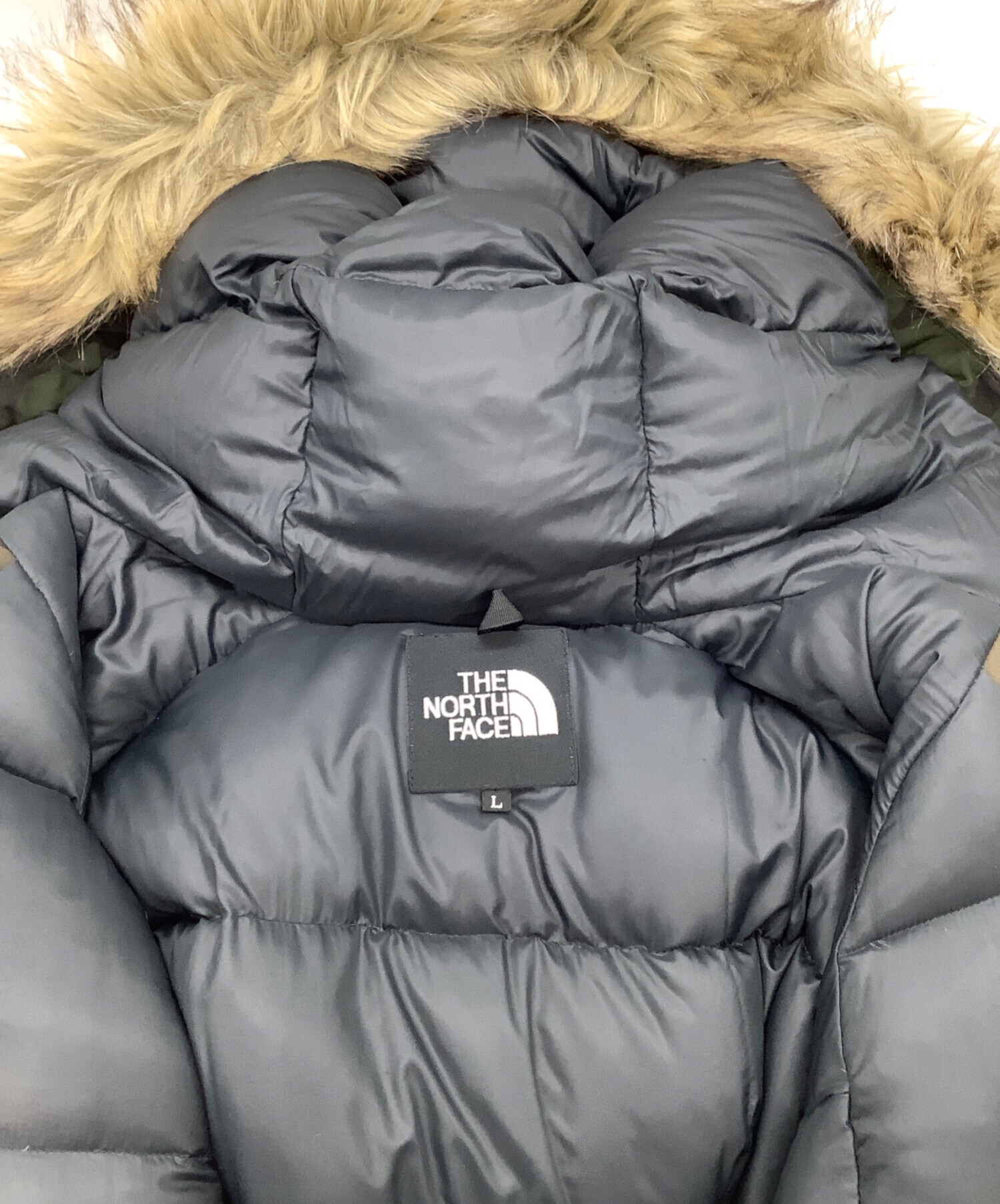 中古・古着通販】THE NORTH FACE (ザ ノース フェイス) ノベルティマクマードパーカ ブラウン×グリーン サイズ:L｜ブランド・古着通販  トレファク公式【TREFAC FASHION】スマホサイト