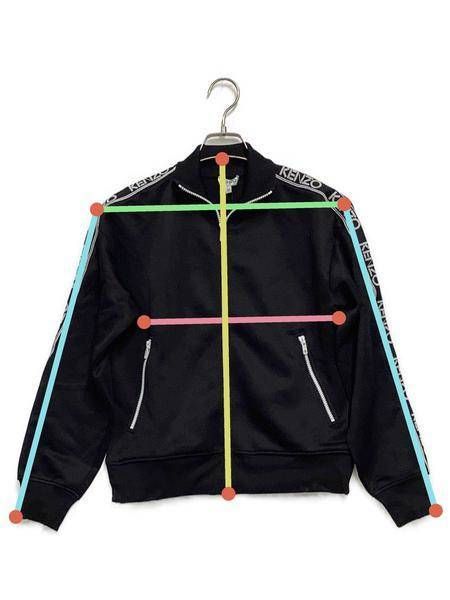 【中古・古着通販】KENZO (ケンゾー) トラックジャケット ブラック 