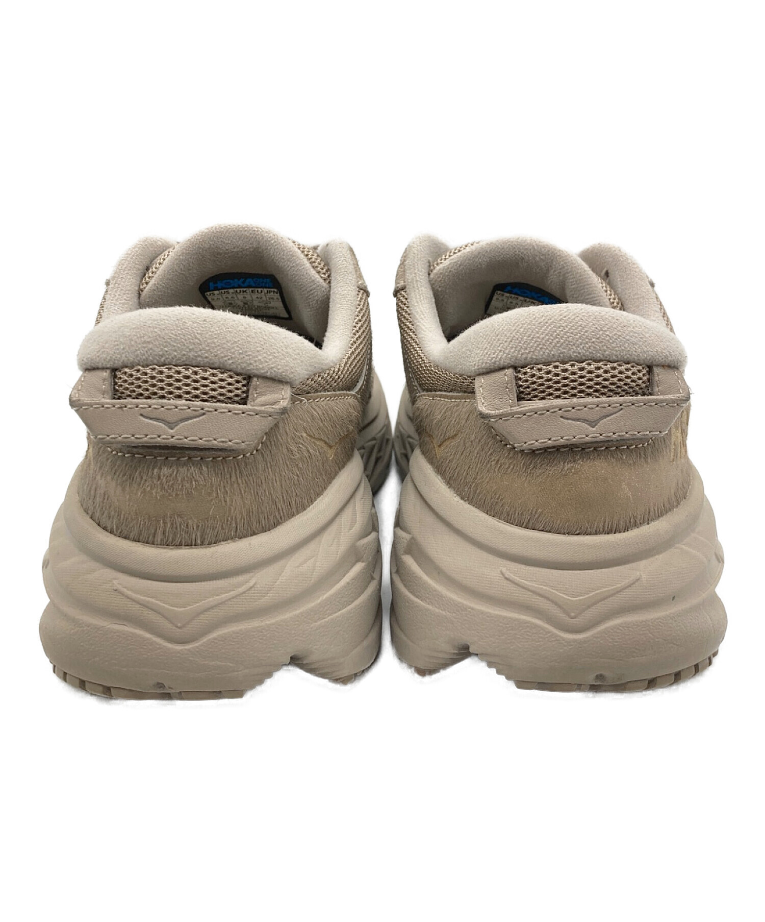 HOKAONEONE (ホカオネオネ) Engineered Garments (エンジニアードガーメンツ) BONDI L TAUPE ベージュ  サイズ:26.5cm