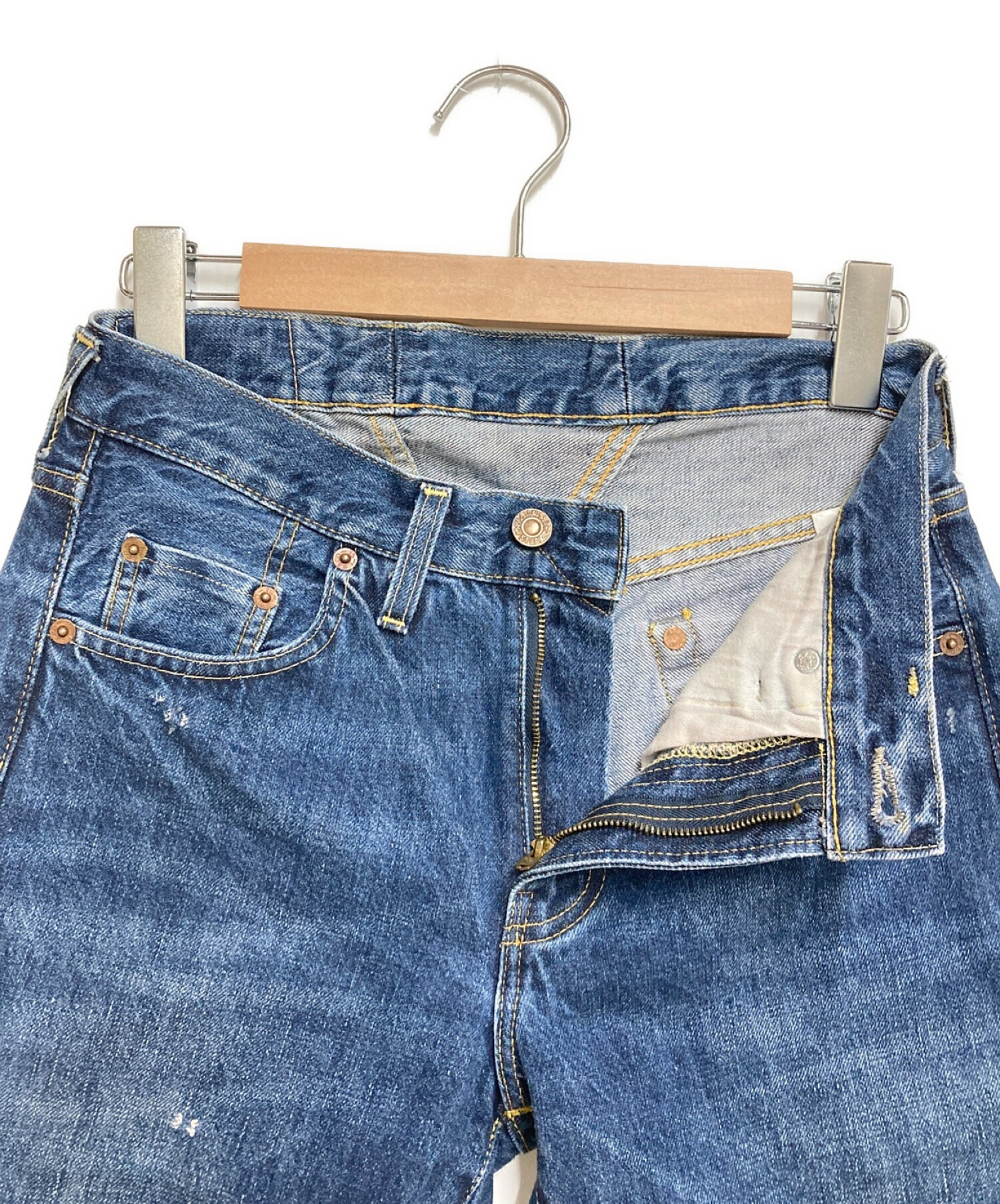 LEVI'S (リーバイス) デニムパンツ　501ZXX インディゴ サイズ:71cm(W28）