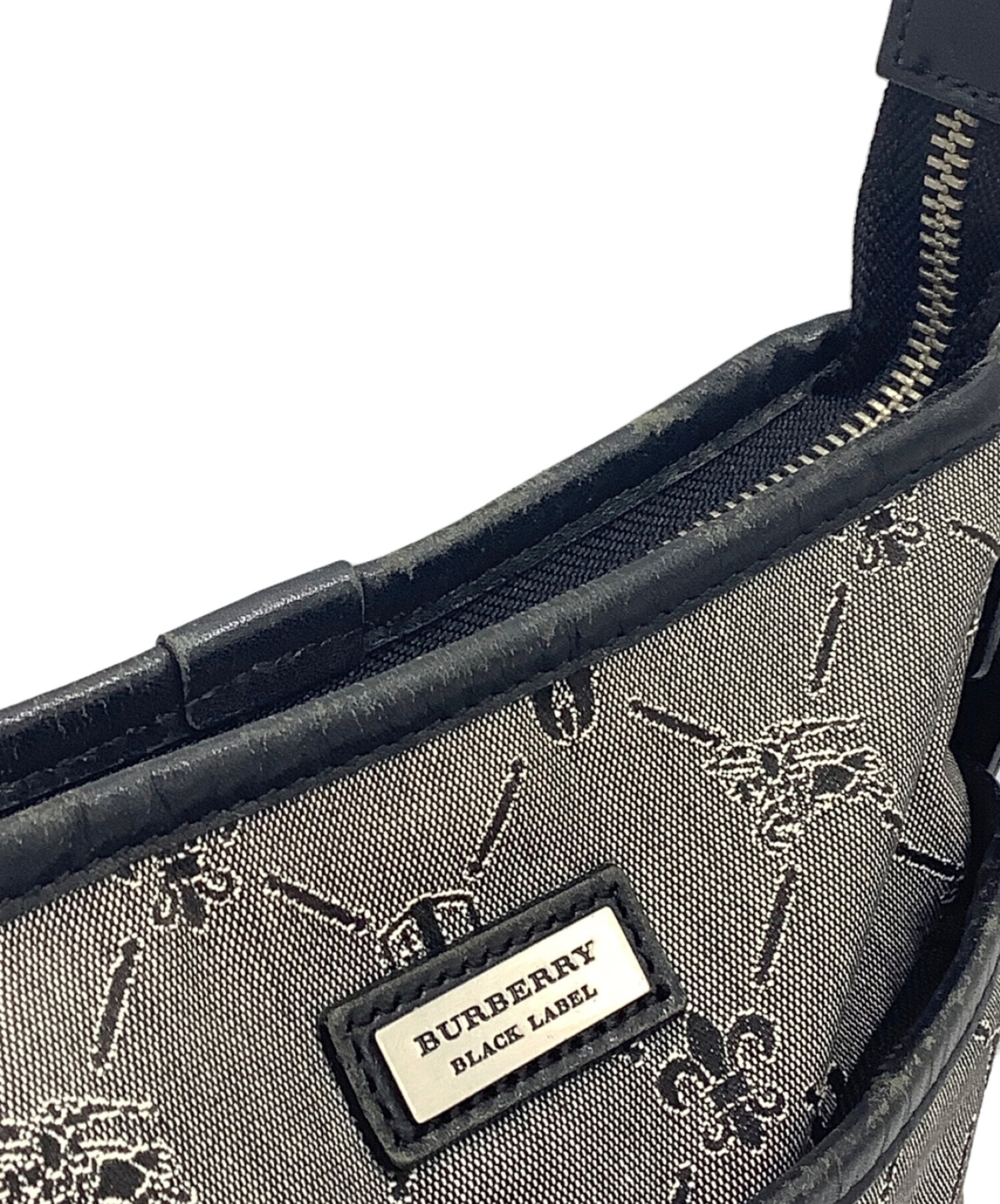 中古・古着通販】BURBERRY BLACK LABEL (バーバリーブラックレーベル) ショルダーバッグ ブラック｜ブランド・古着通販  トレファク公式【TREFAC FASHION】スマホサイト