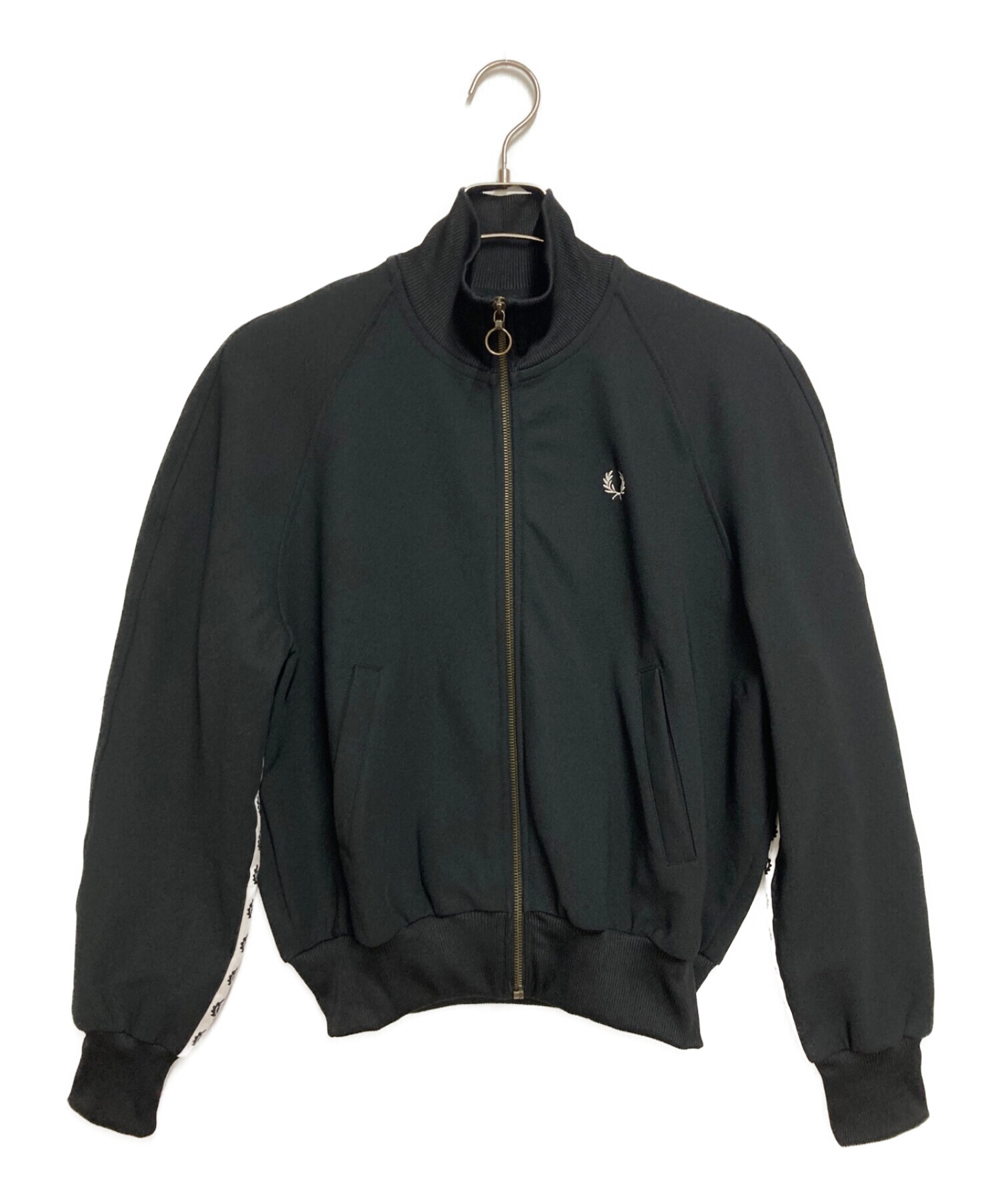 FRED PERRY (フレッドペリー) トラックジャケット ブラック サイズ:Sサイズ