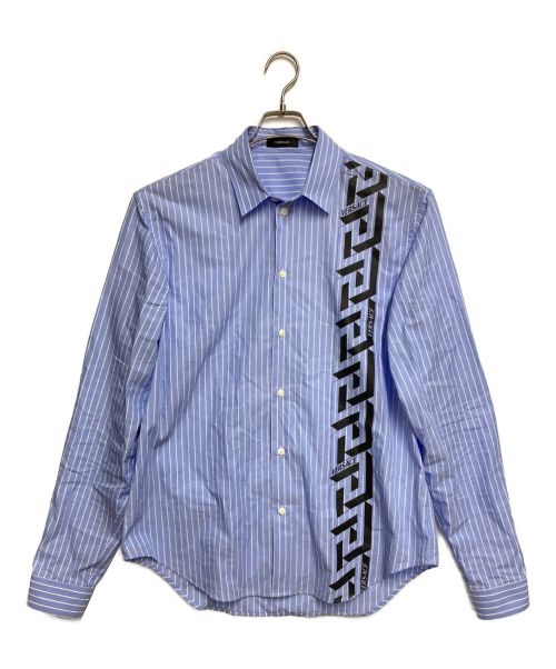 【中古・古着通販】VERSACE (ヴェルサーチ) La Greca Shirt スカイ