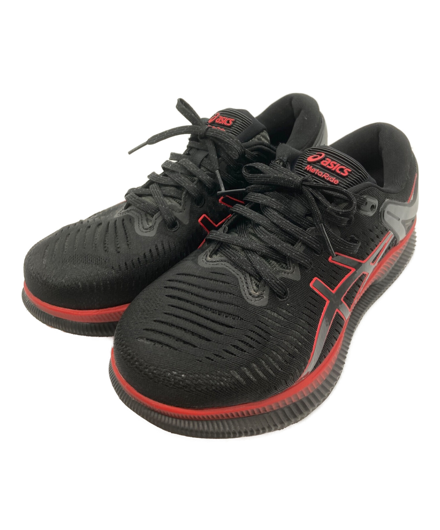 中古・古着通販】asics (アシックス) ランニングシューズ ブラック×レッド サイズ:26.5｜ブランド・古着通販 トレファク公式【TREFAC  FASHION】スマホサイト