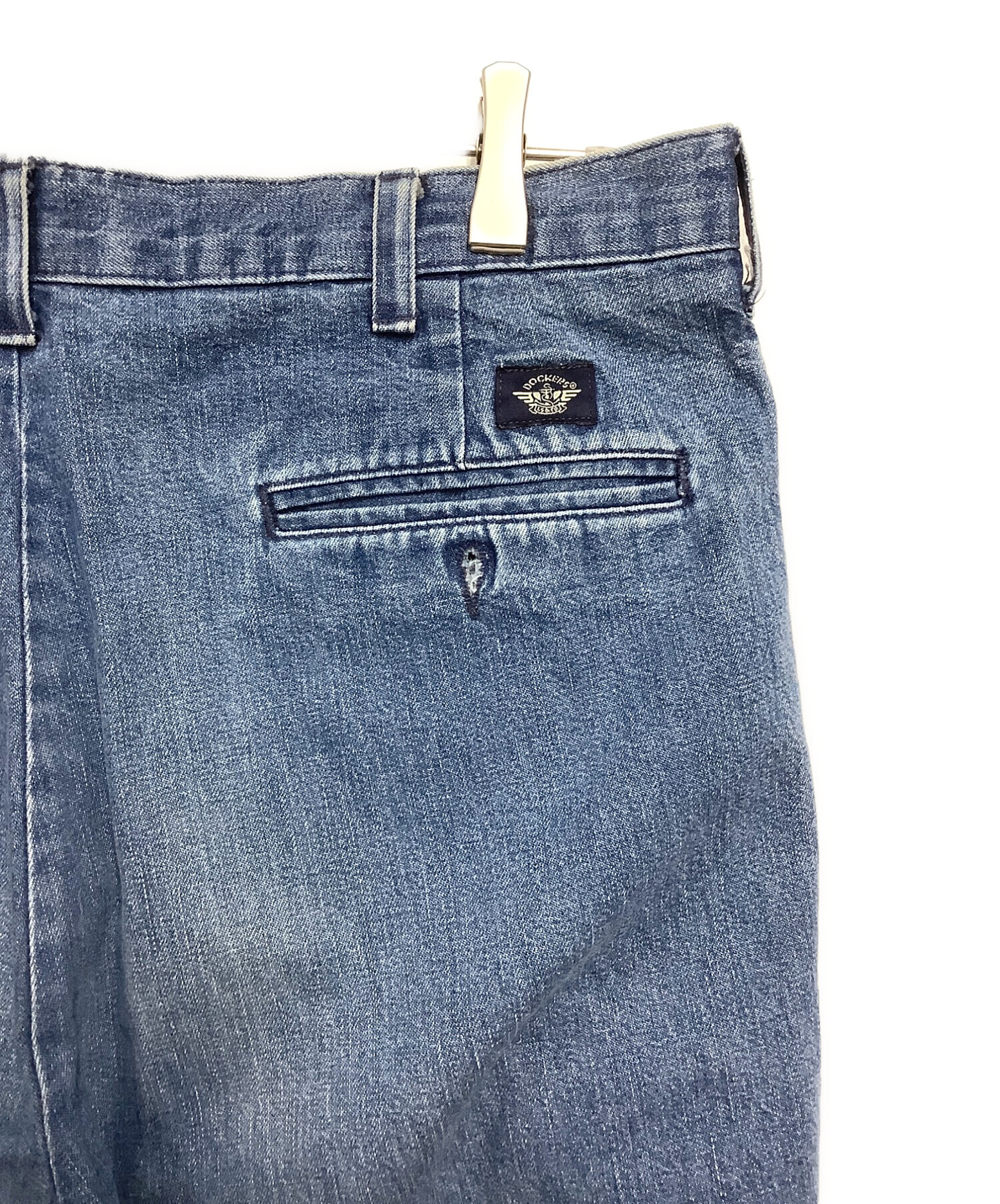 中古・古着通販】DOCKERS (ドッカーズ) タックワイドデニムパンツ