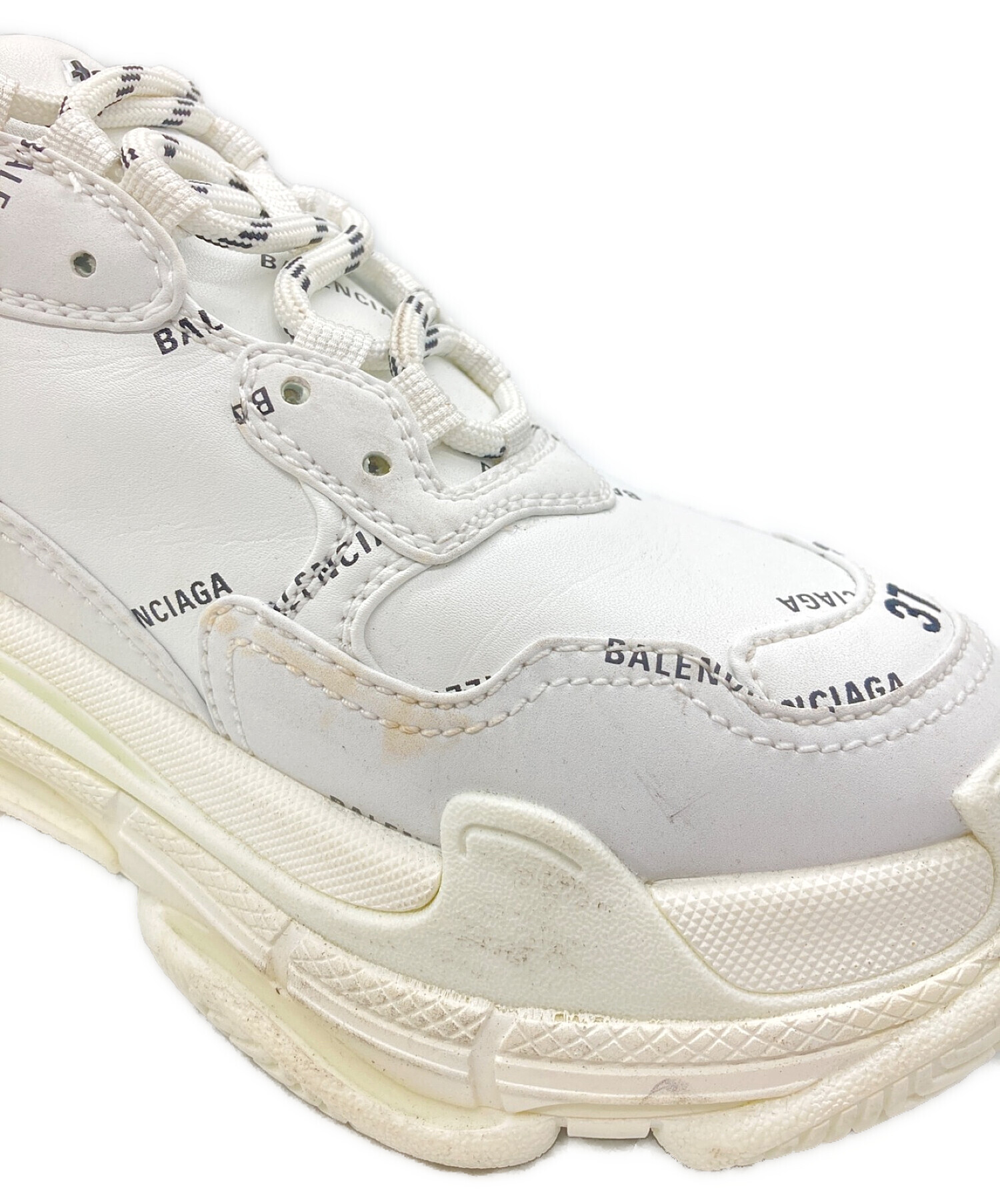 BALENCIAGA (バレンシアガ) スニーカー ホワイト サイズ:24.5