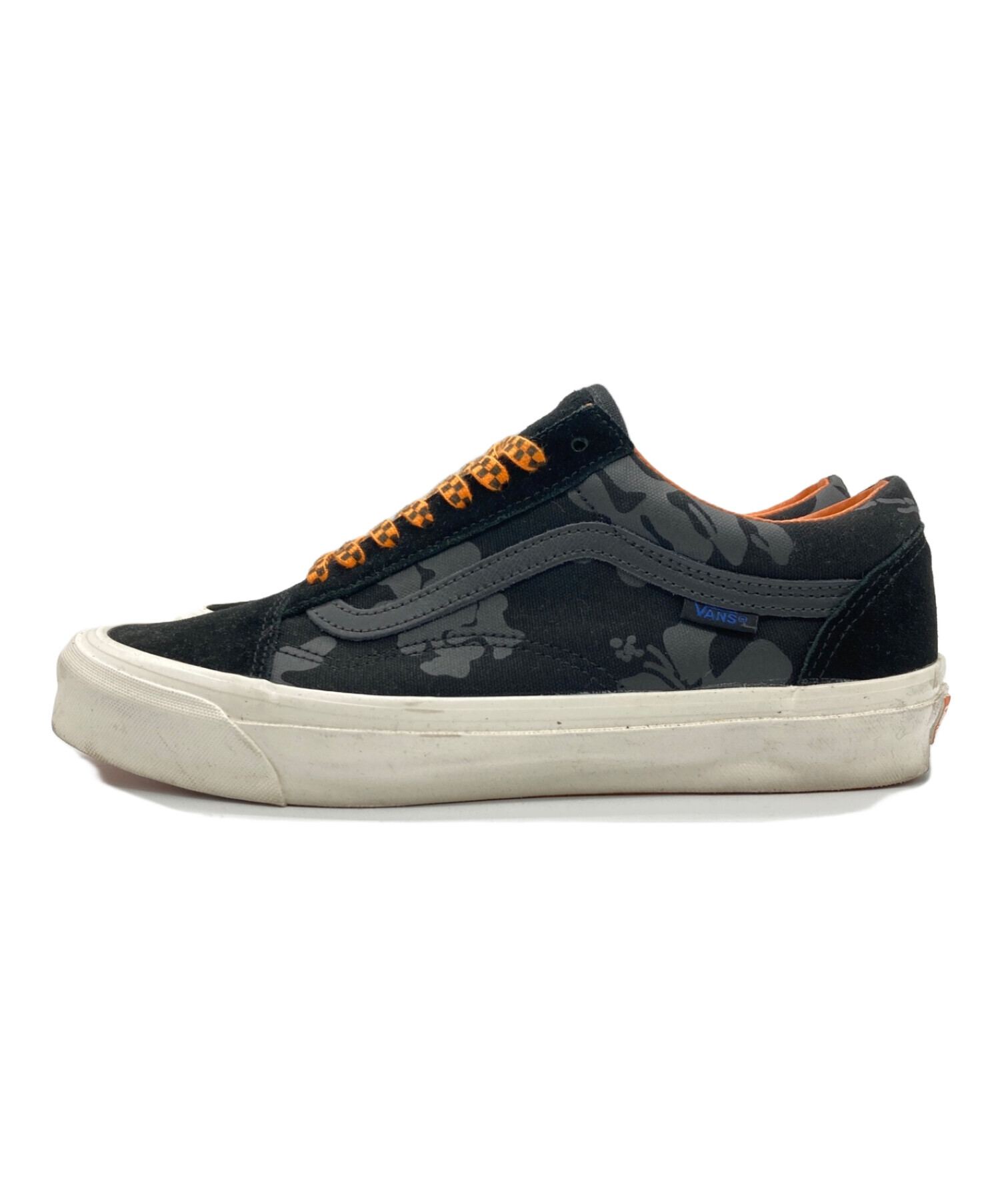 中古・古着通販】VANS (バンズ) PORTER (ポーター) ローカットスニーカー ブラック×オレンジ サイズ:28｜ブランド・古着通販  トレファク公式【TREFAC FASHION】スマホサイト