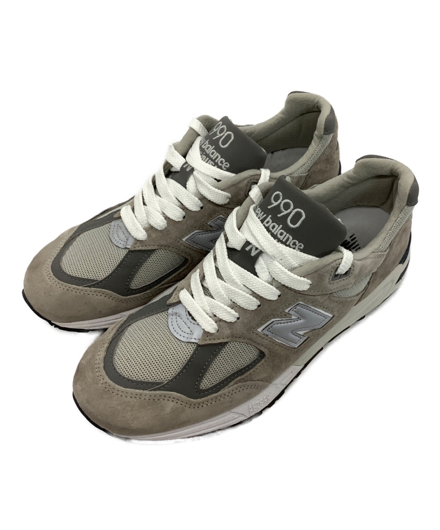 NEW BALANCE (ニューバランス) ローカットスニーカー グレー サイズ:28cm