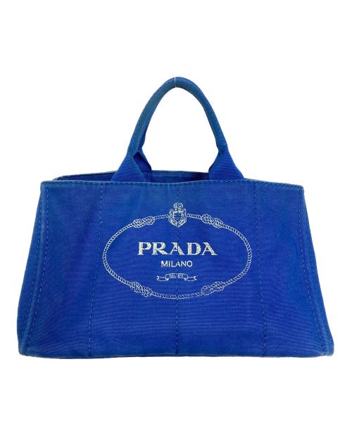 【中古・古着通販】PRADA (プラダ) デニムトートバッグ ASSURRO ブルー｜ブランド・古着通販 トレファク公式【TREFAC  FASHION】スマホサイト