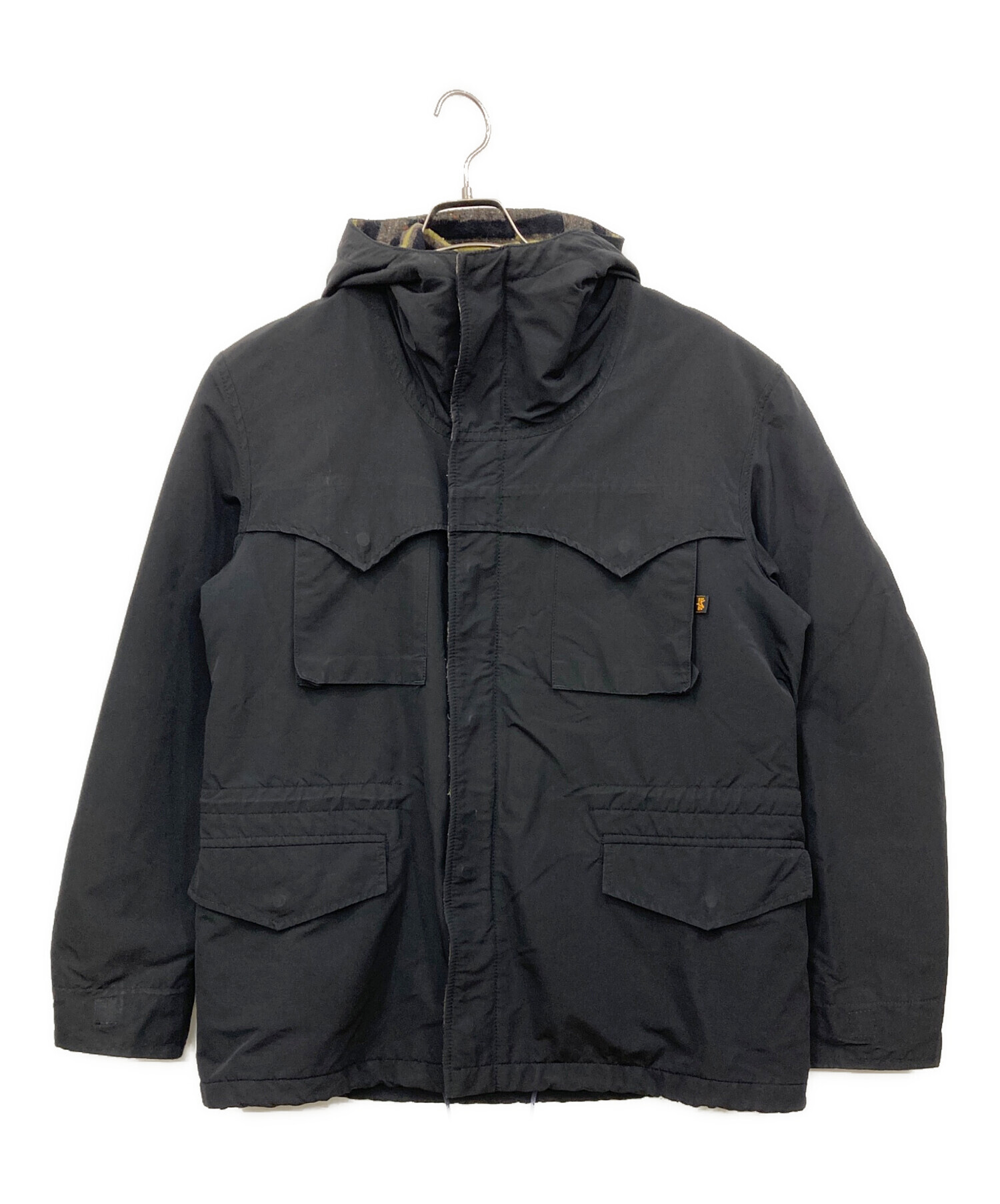 中古・古着通販】ALPHA INDUSTRIES (アルファインダストリーズ) LEE (リー) マウンテンパーカー ブラック  サイズ:XLサイズ｜ブランド・古着通販 トレファク公式【TREFAC FASHION】スマホサイト