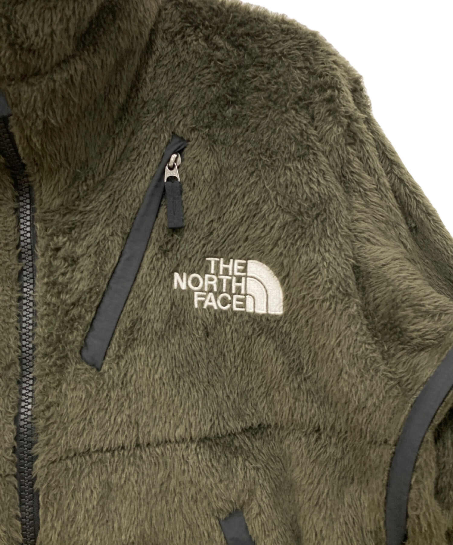 THE NORTH FACE (ザ ノース フェイス) アンタークティカバーサロフトジャケット カーキ×ブラック サイズ:XLサイズ