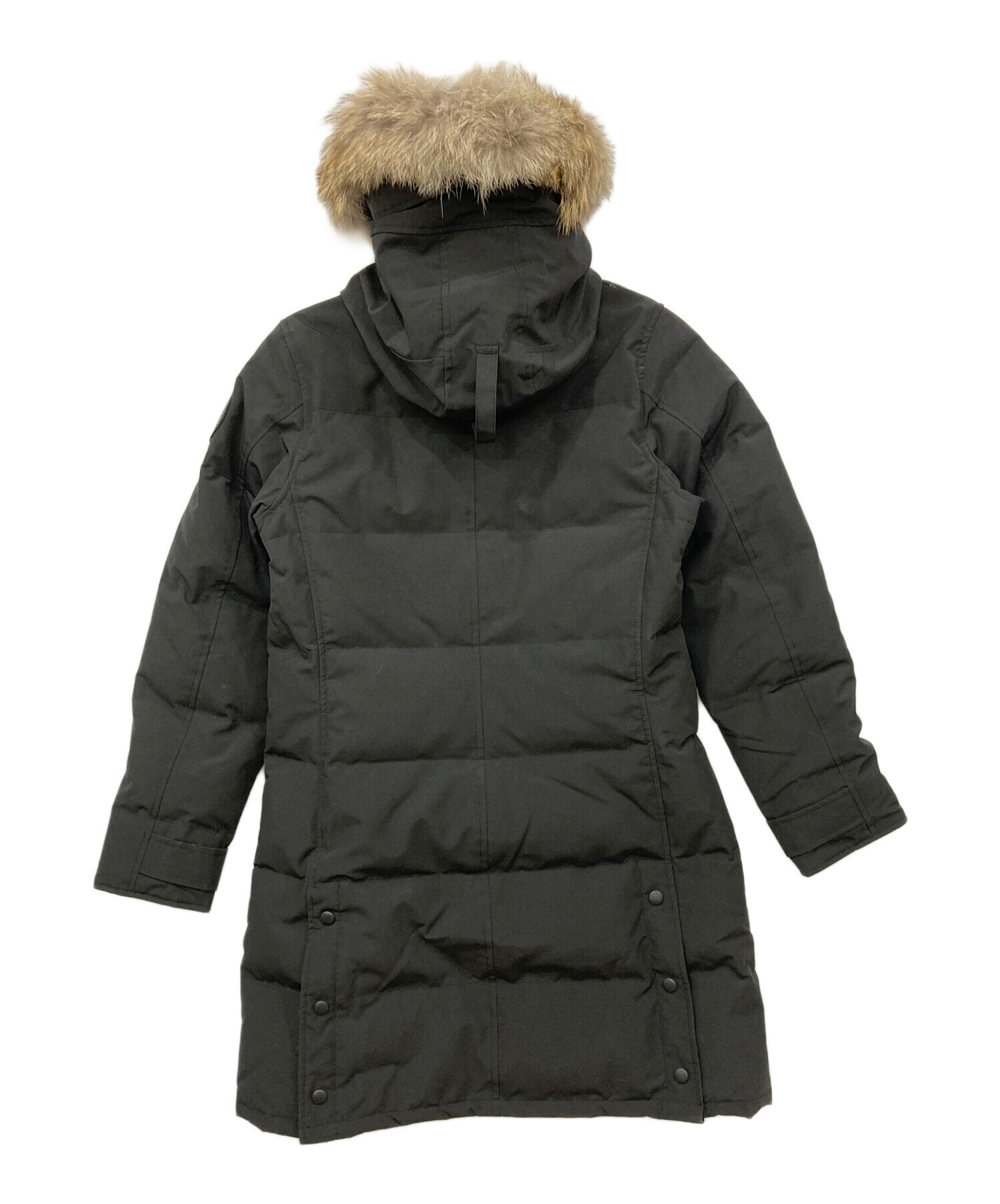 中古・古着通販】CANADA GOOSE (カナダグース) SHELBURNE PARKA BLACK LABEL ブラック サイズ:Mサイズ｜ブランド・古着通販  トレファク公式【TREFAC FASHION】スマホサイト