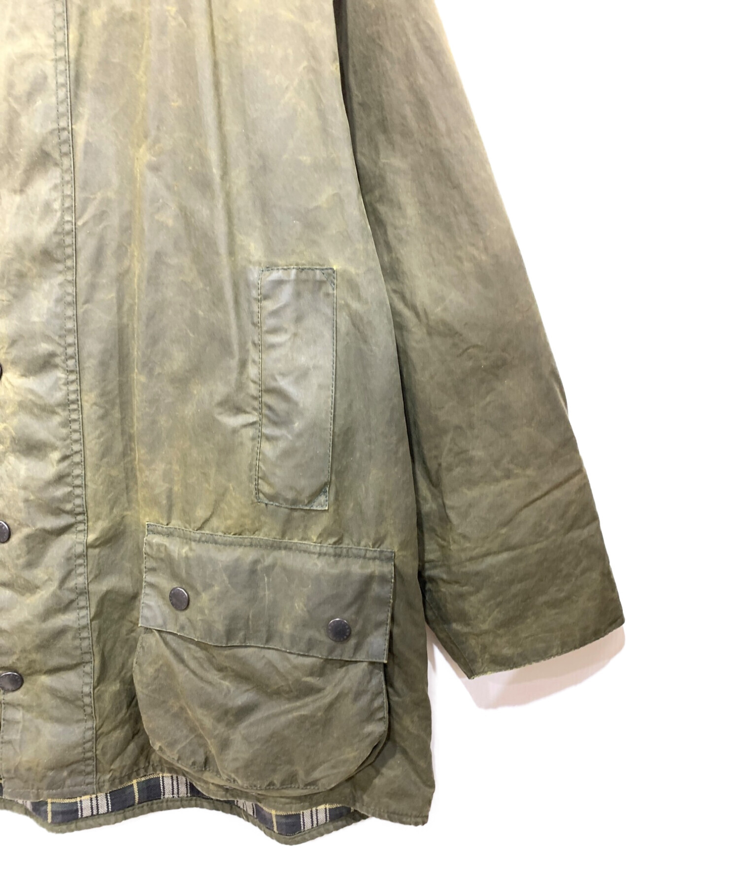 中古・古着通販】Barbour (バブアー) オイルドジャケット カーキ