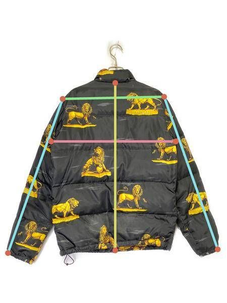 中古・古着通販】SUPREME (シュプリーム) Lions Puffy Jacket ブラック