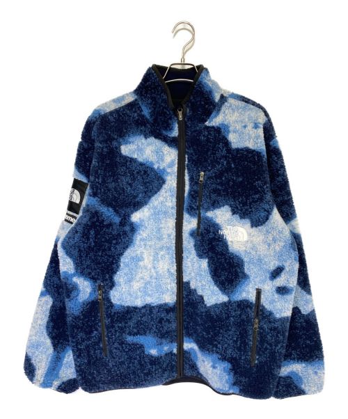 supreme the north face bleached fleece L
