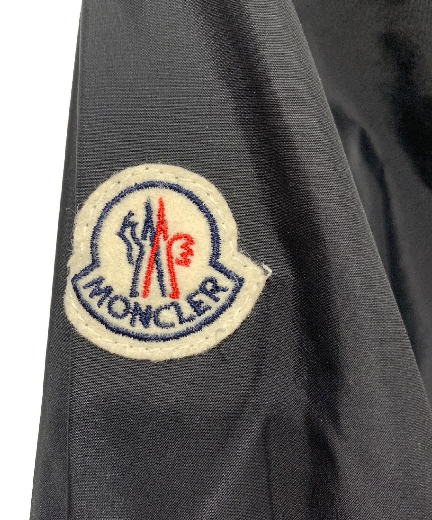 中古・古着通販】MONCLER (モンクレール) ナイロンパーカー ブラック