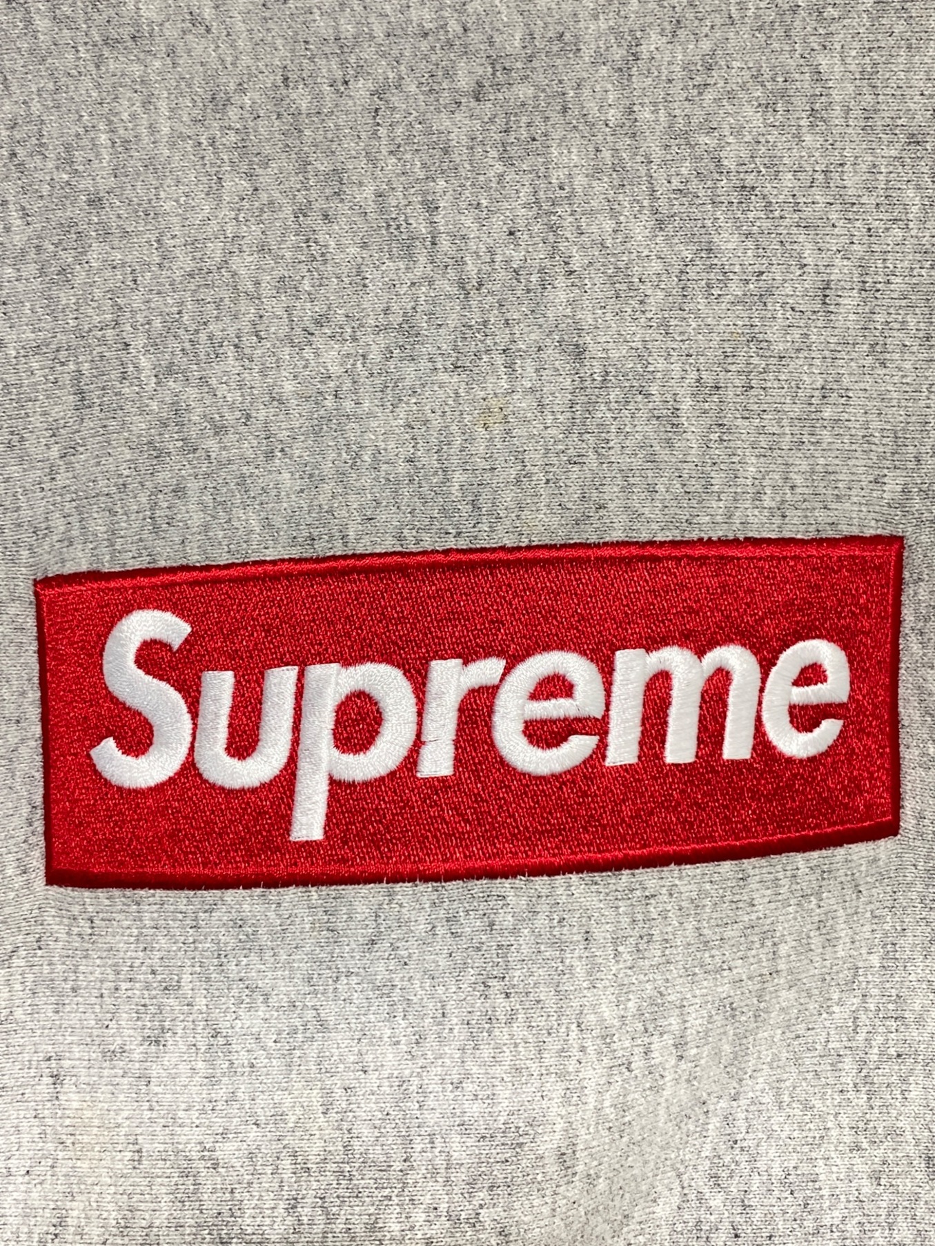 中古・古着通販】SUPREME (シュプリーム) Box Logo Crewneck グレー