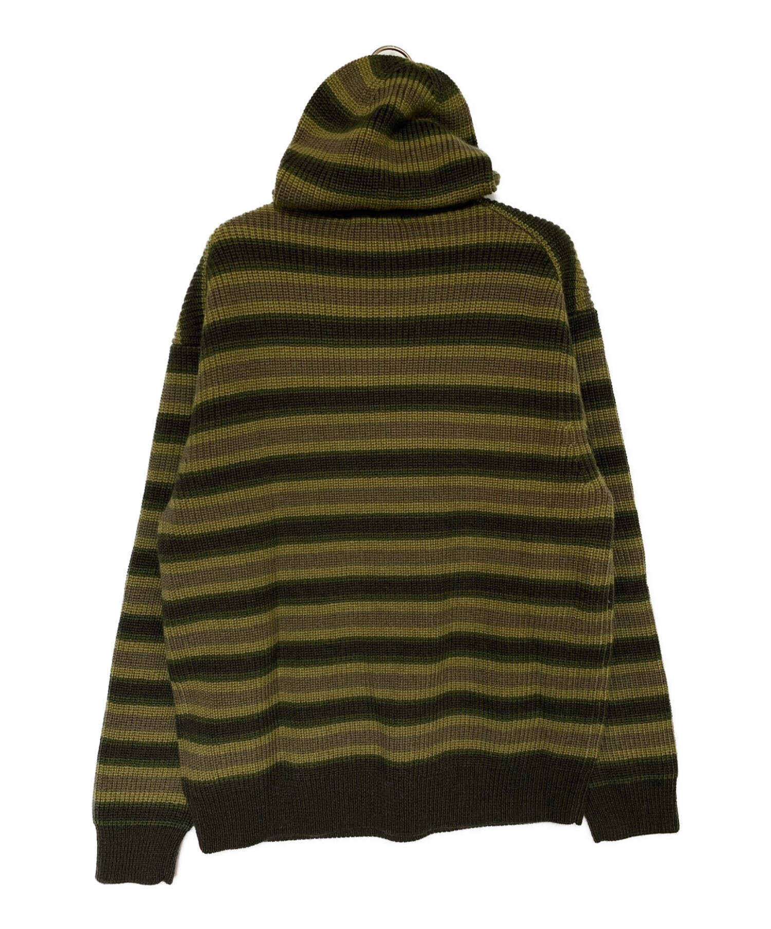 SUPREME (シュプリーム) Small Box Balaclava/Turtleneck Sweater グリーン サイズ:L