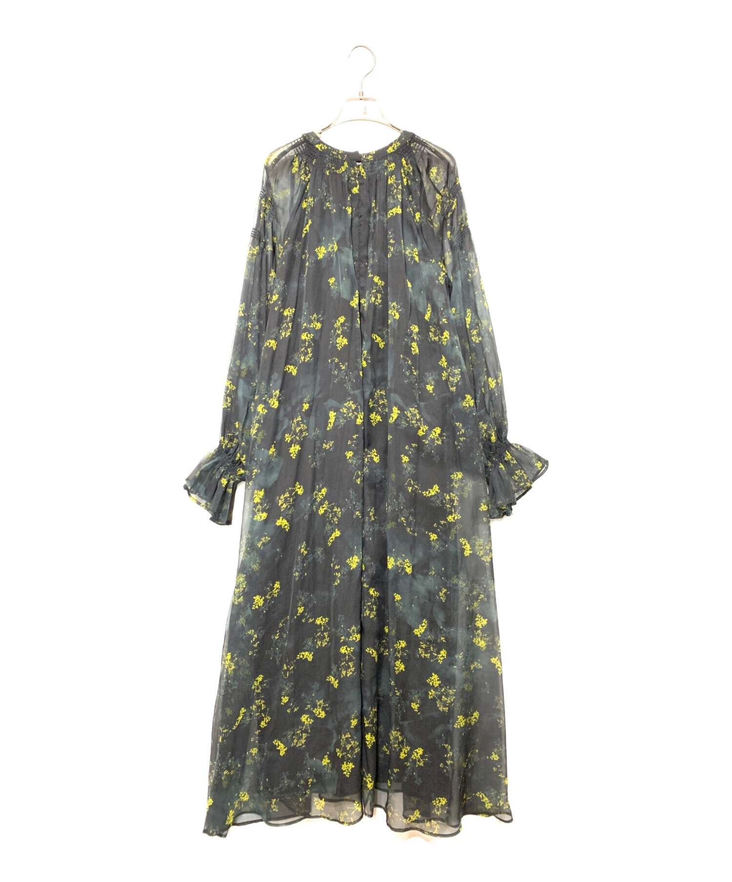 新品・タグ付き ameri NORA FLOWER LAYERED DRESS - ロングワンピース