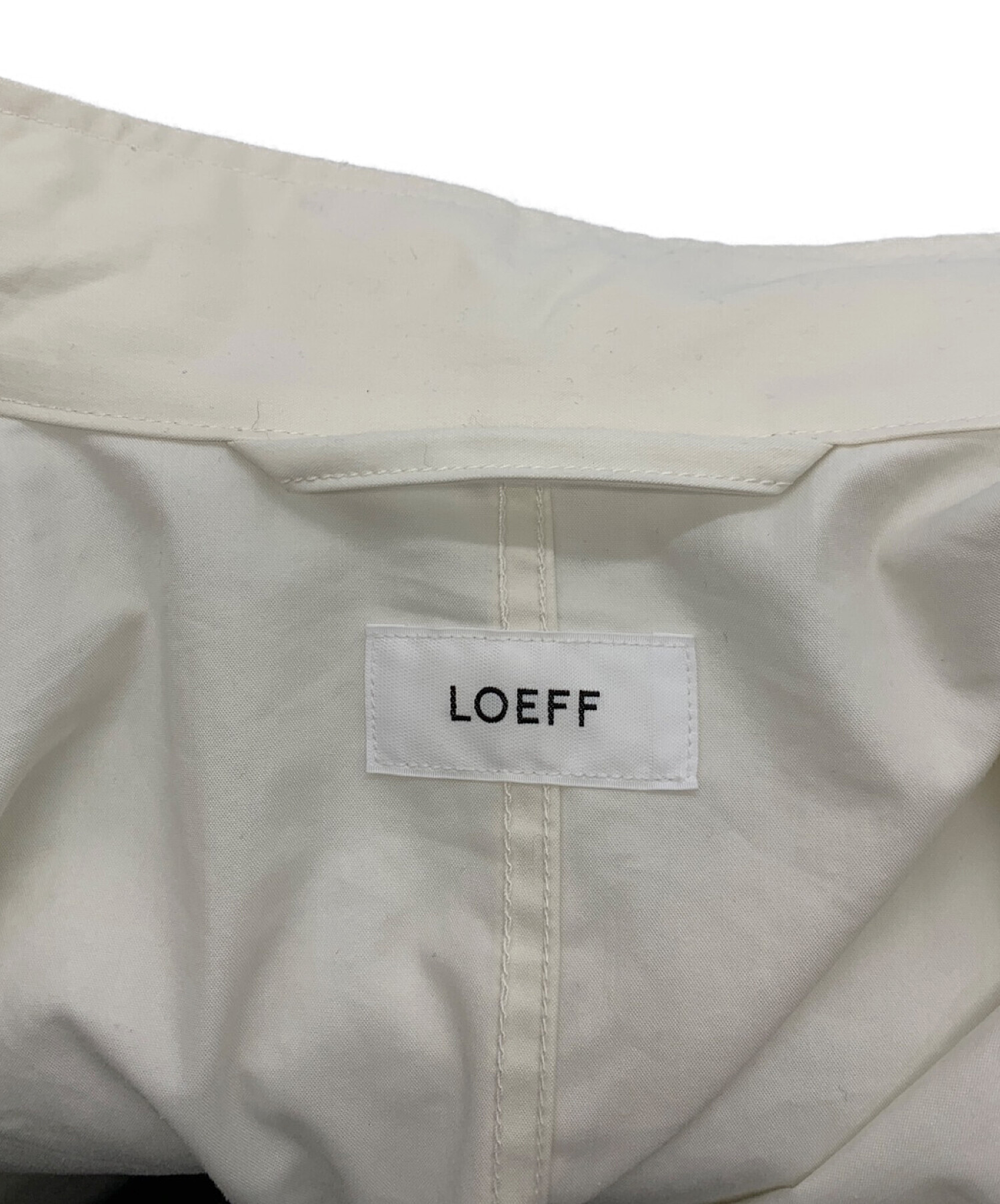 中古・古着通販】LOEFF (ロエフ) スタンドカラー モッズコート