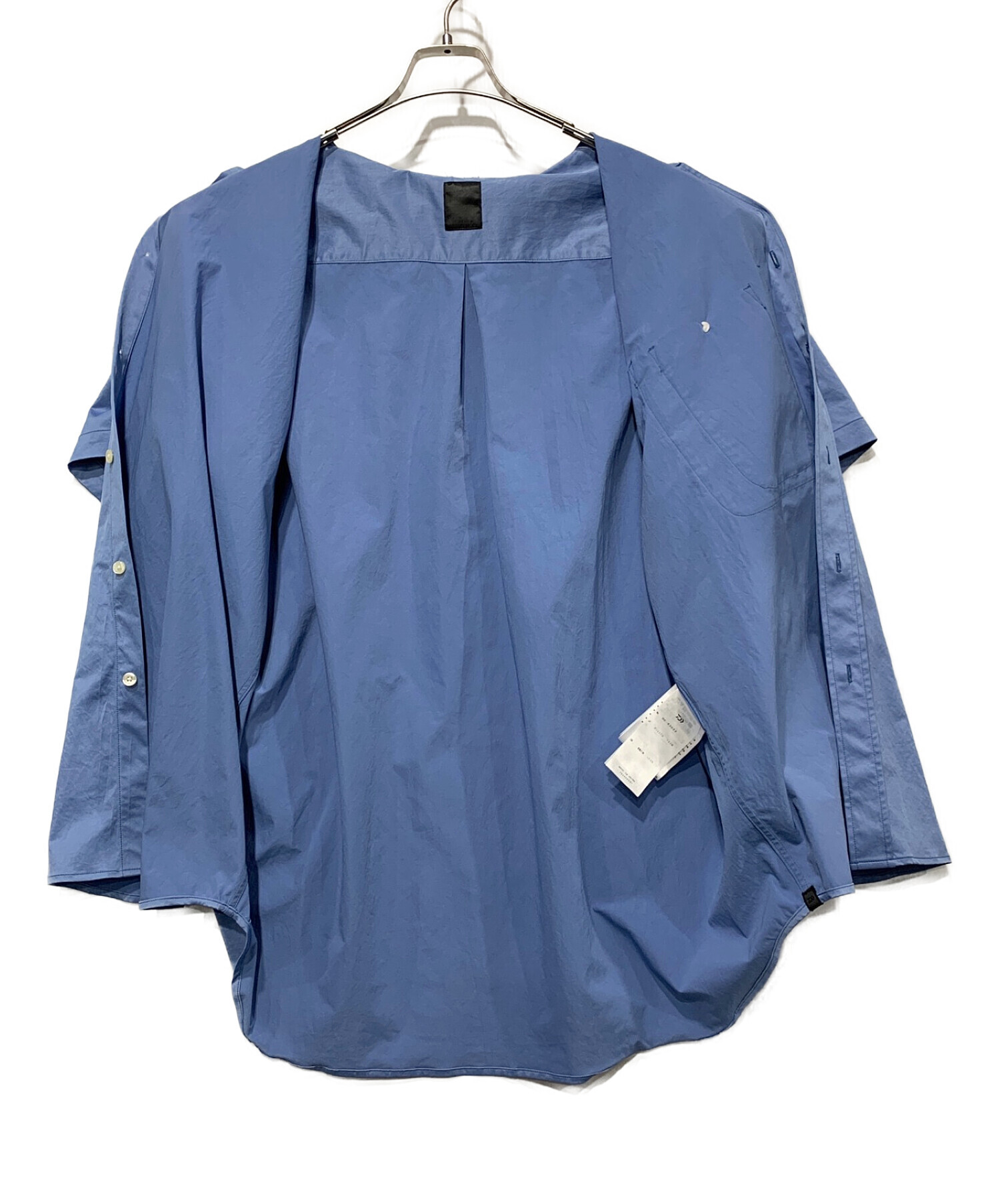 DAIWA PIER39 (ダイワ ピア39) 半袖ボタンダウンシャツ ブルー サイズ:Mサイズ