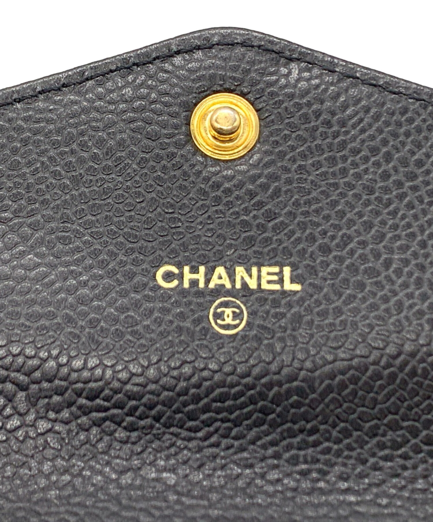 中古・古着通販】CHANEL (シャネル) 2つ折り財布/ココマーク キャビア