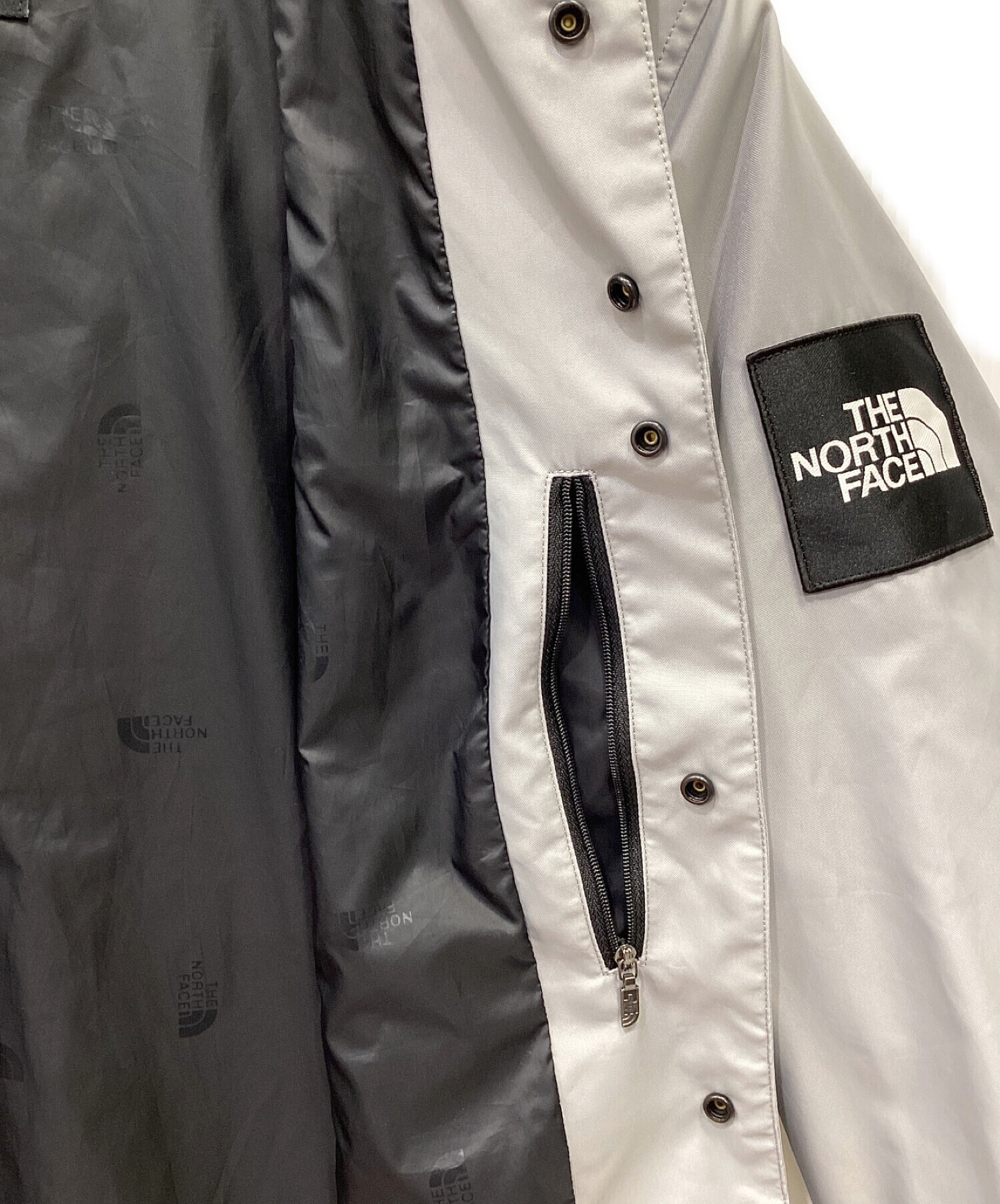 中古・古着通販】THE NORTH FACE (ザ ノース フェイス) コーチジャケット グレー サイズ:SIZE L｜ブランド・古着通販  トレファク公式【TREFAC FASHION】スマホサイト