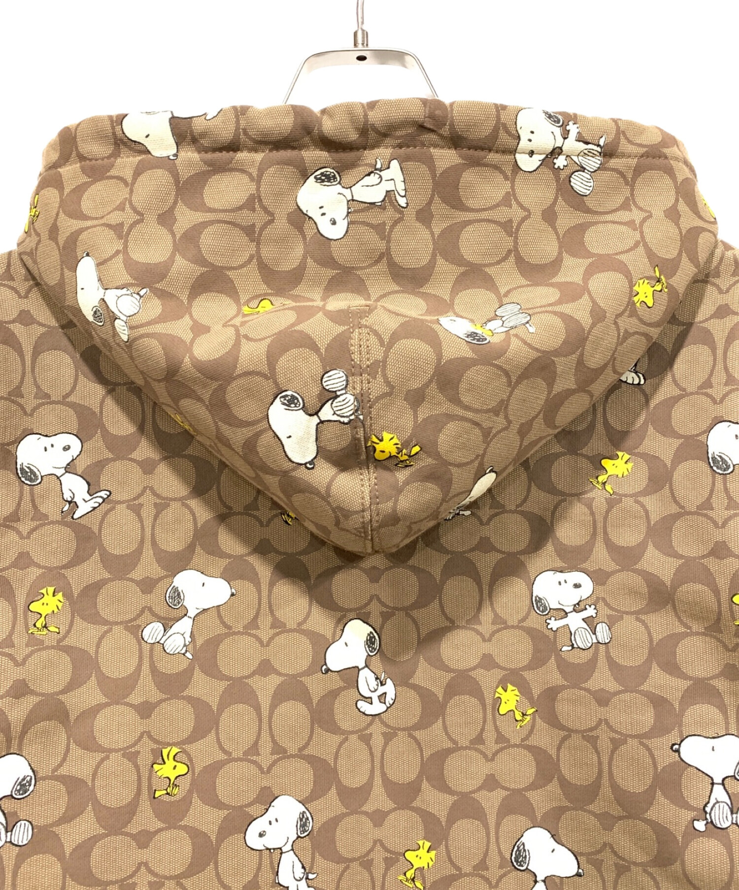 中古・古着通販】COACH (コーチ) PEANUTS (ピーナッツ) パーカー ブラウン×ブラック サイズ:SIZE M｜ブランド・古着通販  トレファク公式【TREFAC FASHION】スマホサイト