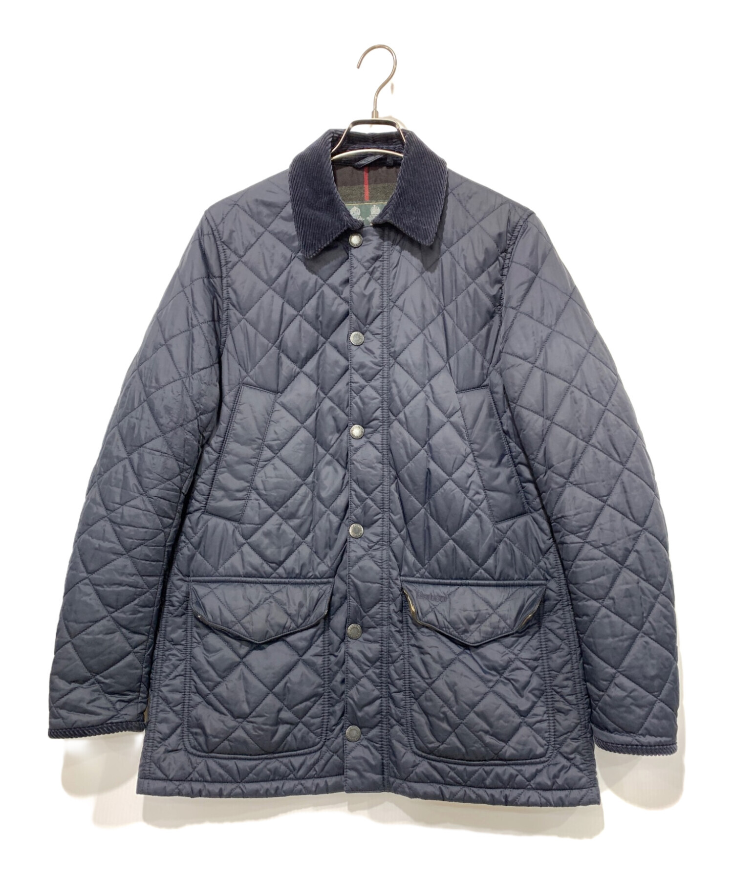 中古・古着通販】Barbour (バブアー) キルティングジャケット ネイビー サイズ:Sサイズ｜ブランド・古着通販 トレファク公式【TREFAC  FASHION】スマホサイト