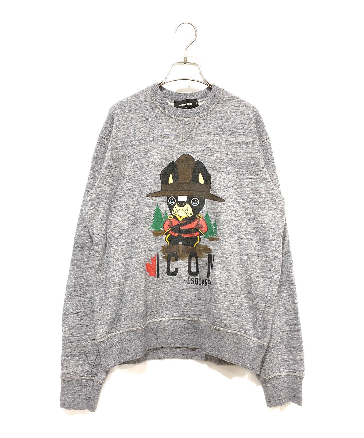 中古・古着通販】DSQUARED2 (ディースクエアード) ICON CREWNECK 