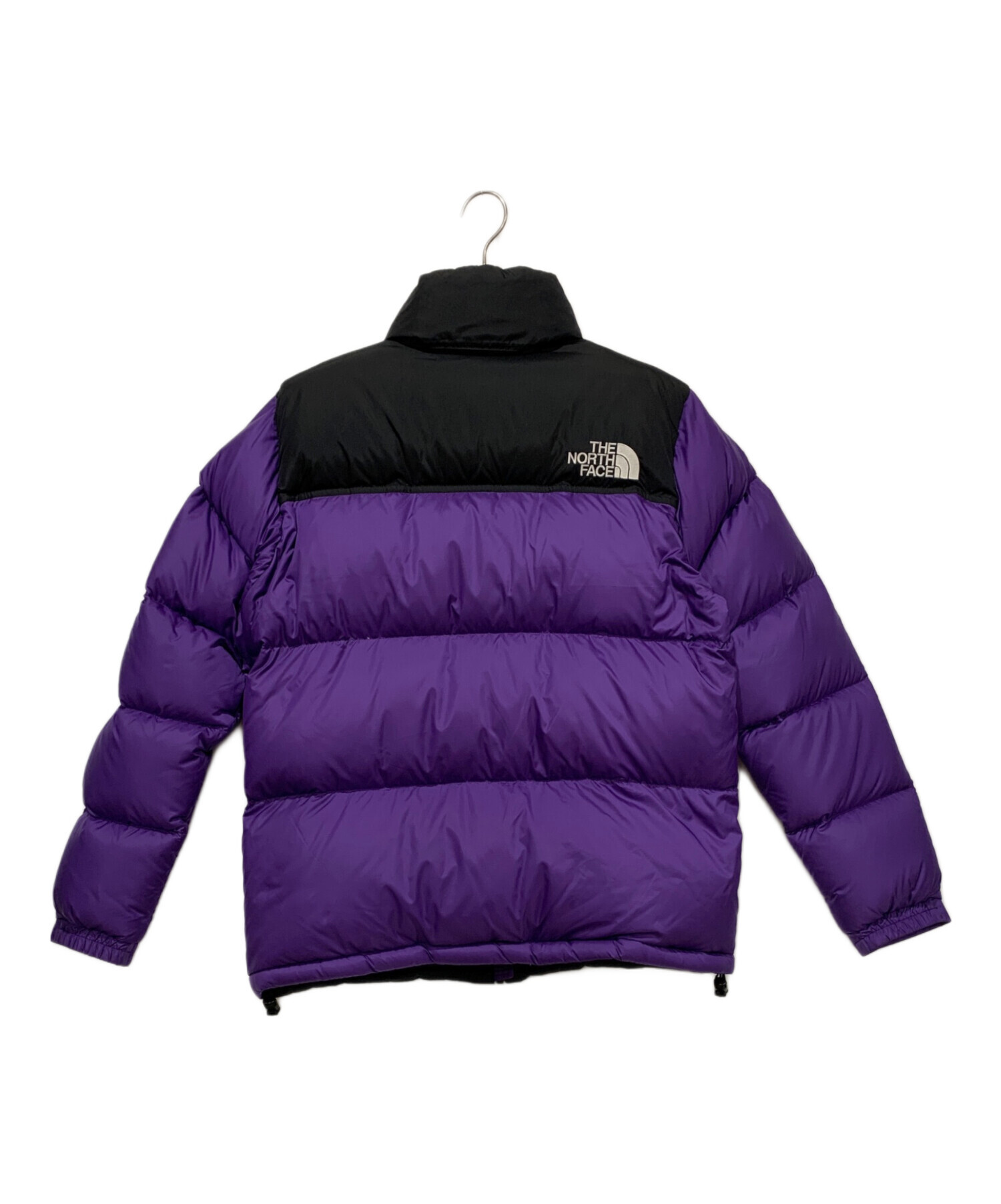 THE NORTH FACE (ザ ノース フェイス) ヌプシジャケット パープル×ブラック サイズ:XLサイズ