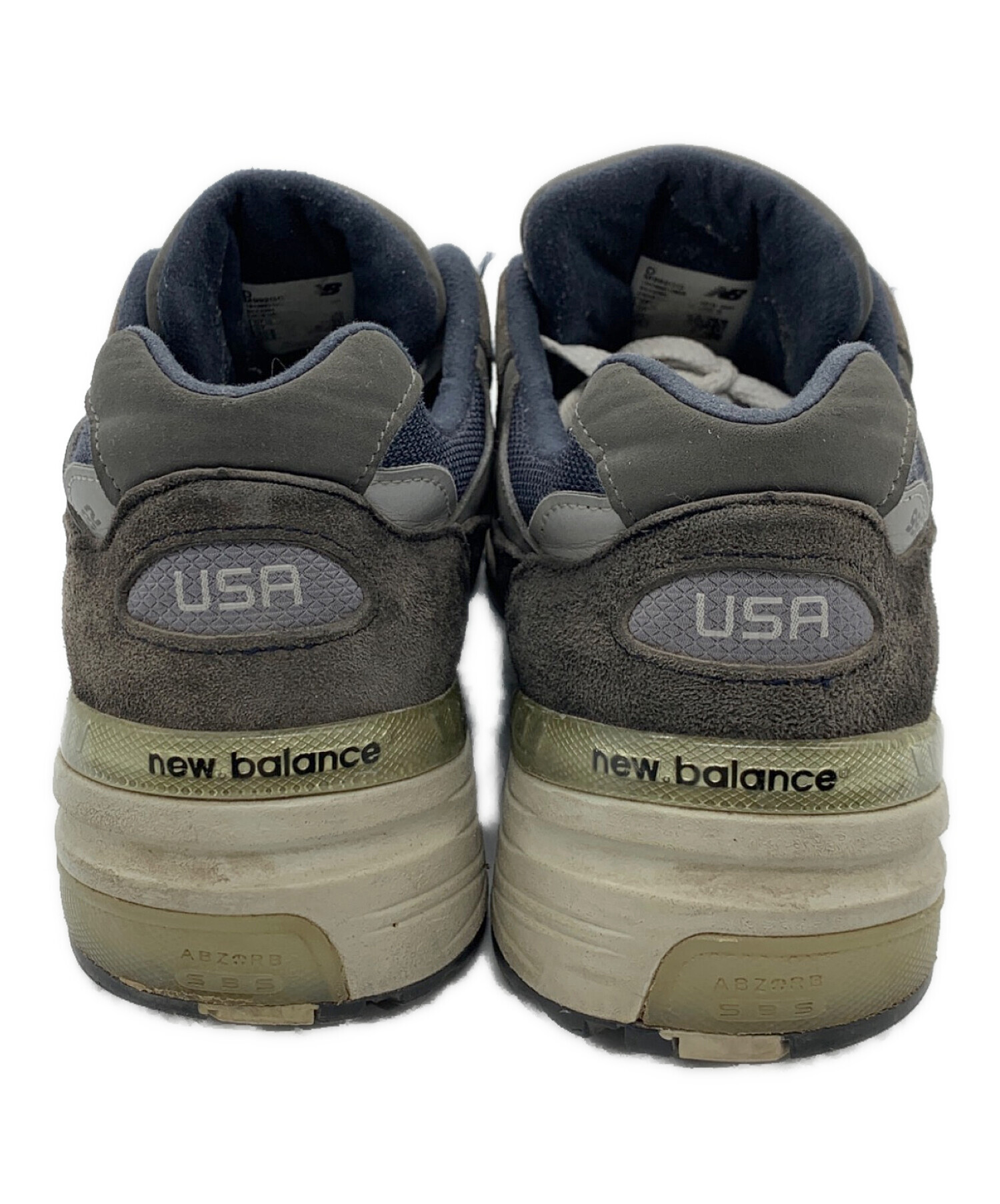 中古・古着通販】NEW BALANCE (ニューバランス) M992GG ネイビー サイズ:25.5cm｜ブランド・古着通販  トレファク公式【TREFAC FASHION】スマホサイト