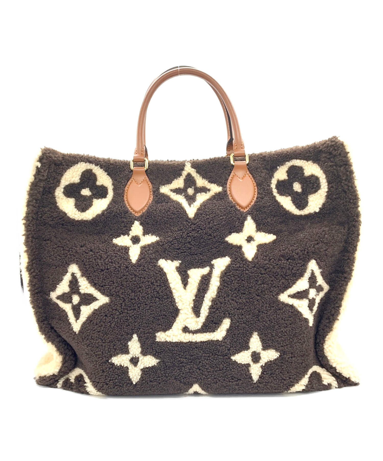 中古・古着通販】LOUIS VUITTON (ルイ ヴィトン) トートバッグ ブラウン×ベージュ｜ブランド・古着通販 トレファク公式【TREFAC  FASHION】スマホサイト