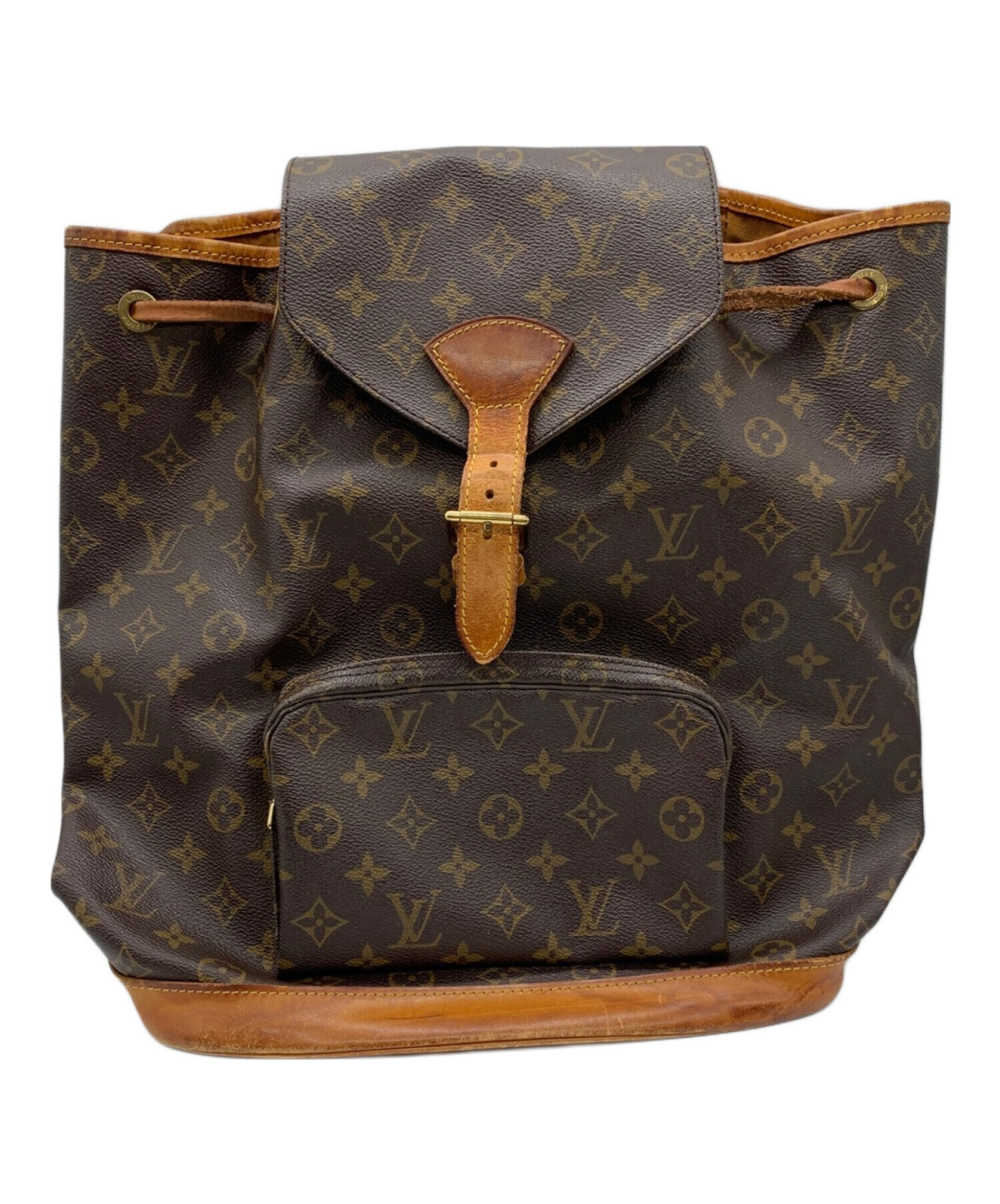 中古・古着通販】LOUIS VUITTON (ルイ ヴィトン) モノグラム モンスリ ブラウン｜ブランド・古着通販 トレファク公式【TREFAC  FASHION】スマホサイト