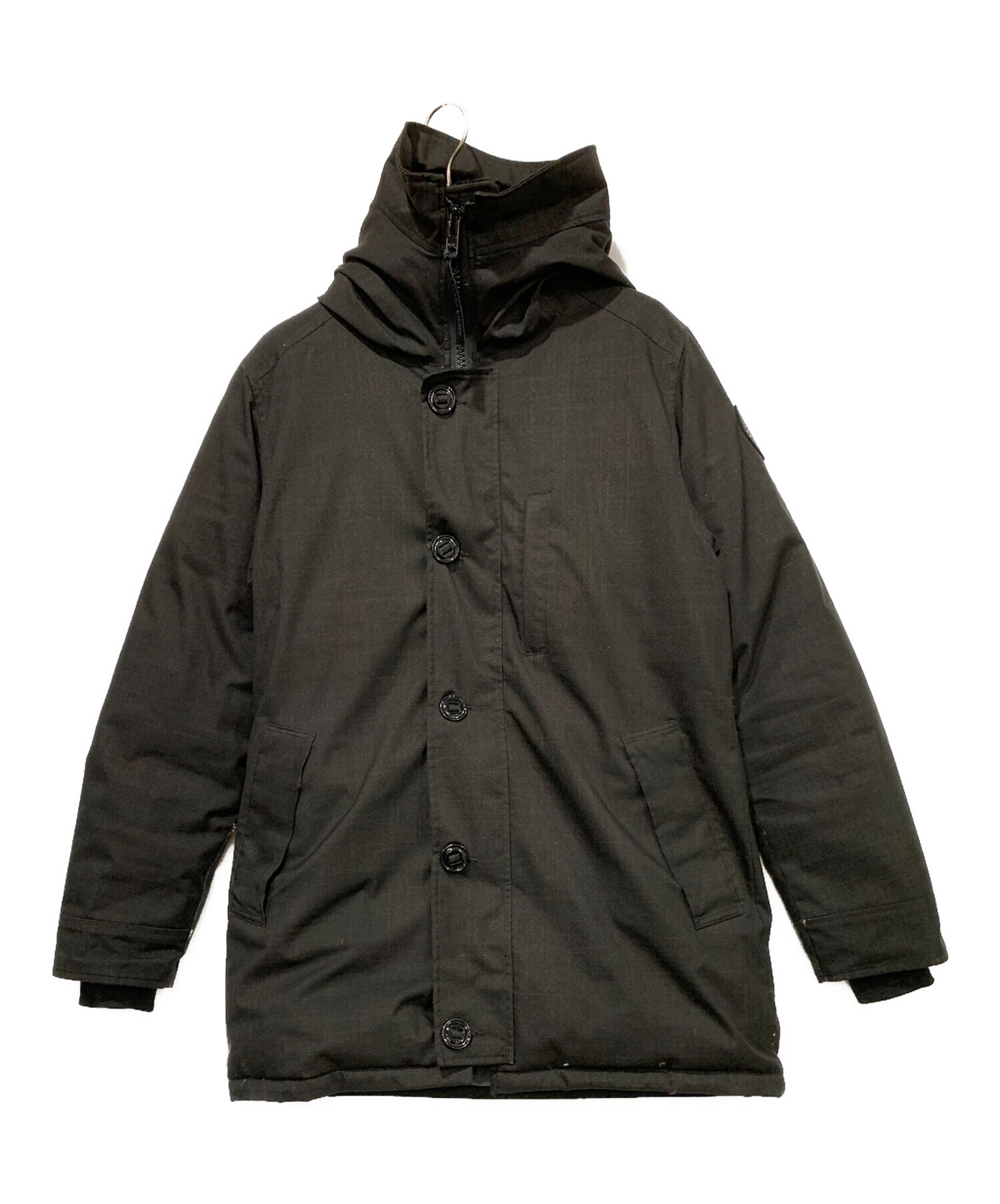 中古・古着通販】CANADA GOOSE (カナダグース) CRESTON PARKA ブラック サイズ:Lサイズ｜ブランド・古着通販  トレファク公式【TREFAC FASHION】スマホサイト