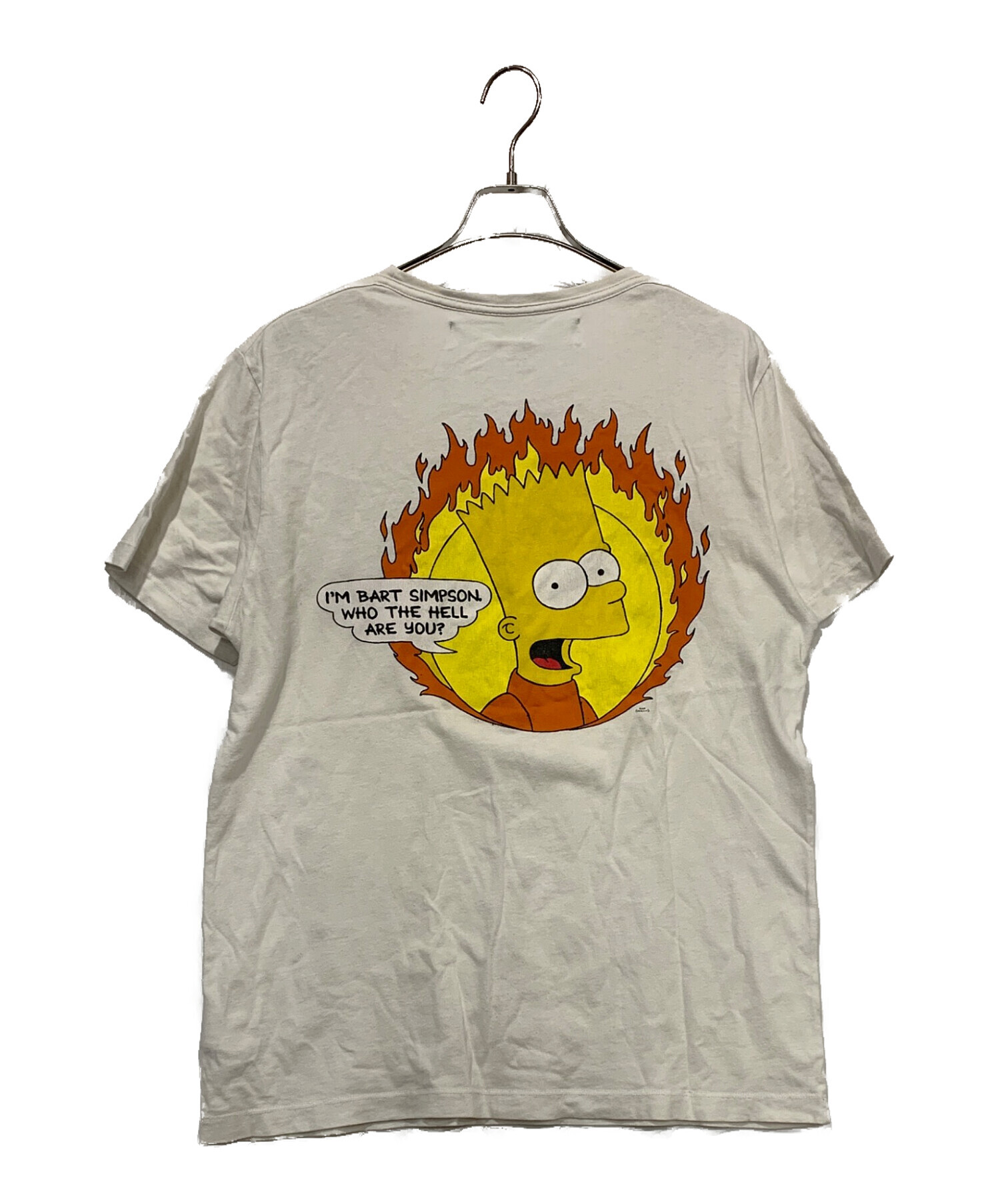 中古・古着通販】OFFWHITE (オフホワイト) THE SIMPSONS 19SS Tシャツ ホワイト サイズ:Lサイズ｜ブランド・古着通販  トレファク公式【TREFAC FASHION】スマホサイト