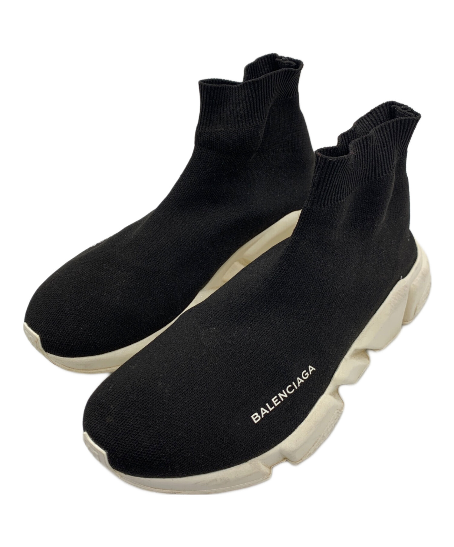 中古・古着通販】BALENCIAGA (バレンシアガ) スピードトレーナー ブラック サイズ:41｜ブランド・古着通販 トレファク公式【TREFAC  FASHION】スマホサイト