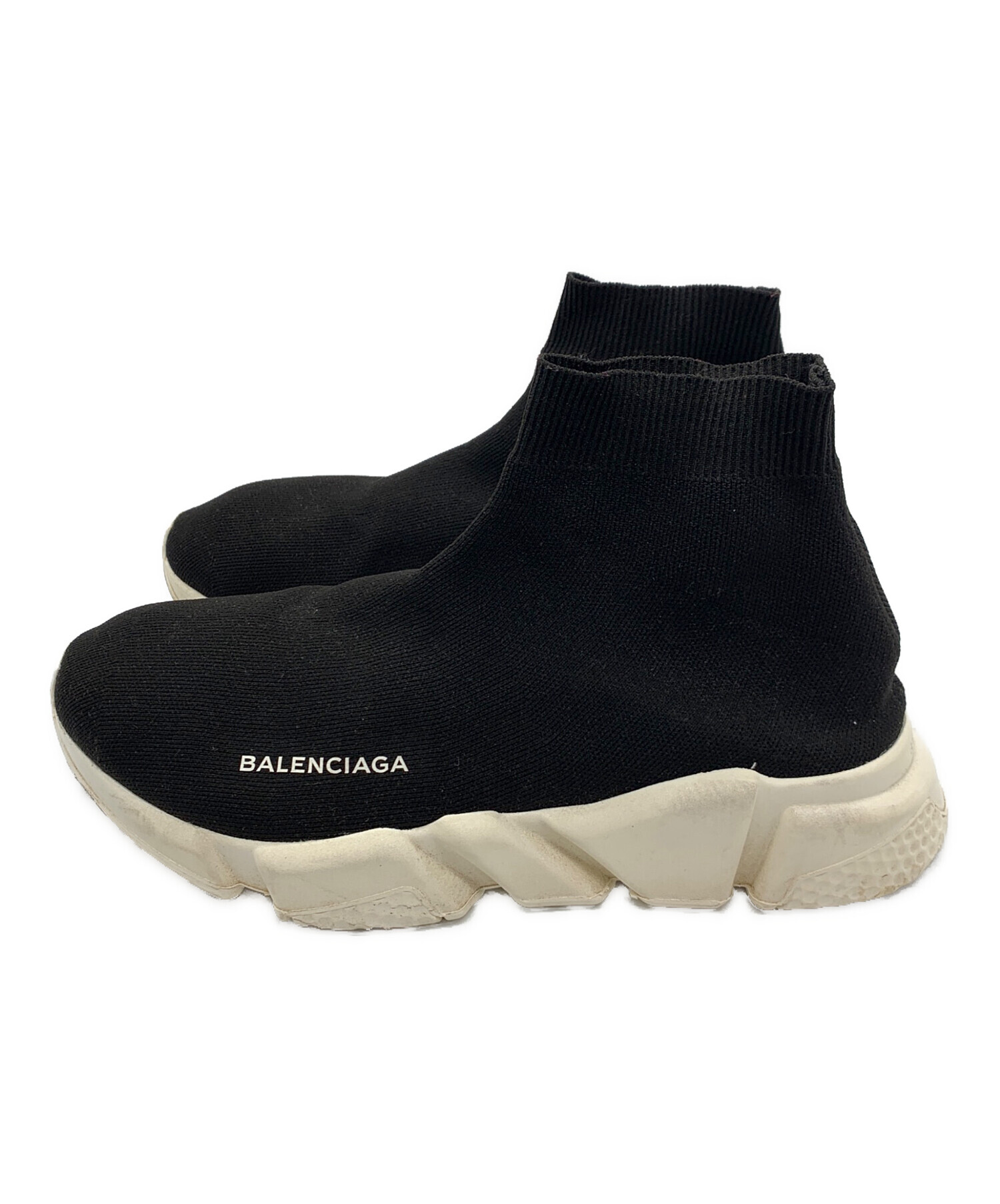 中古・古着通販】BALENCIAGA (バレンシアガ) スピードトレーナー ブラック サイズ:41｜ブランド・古着通販 トレファク公式【TREFAC  FASHION】スマホサイト